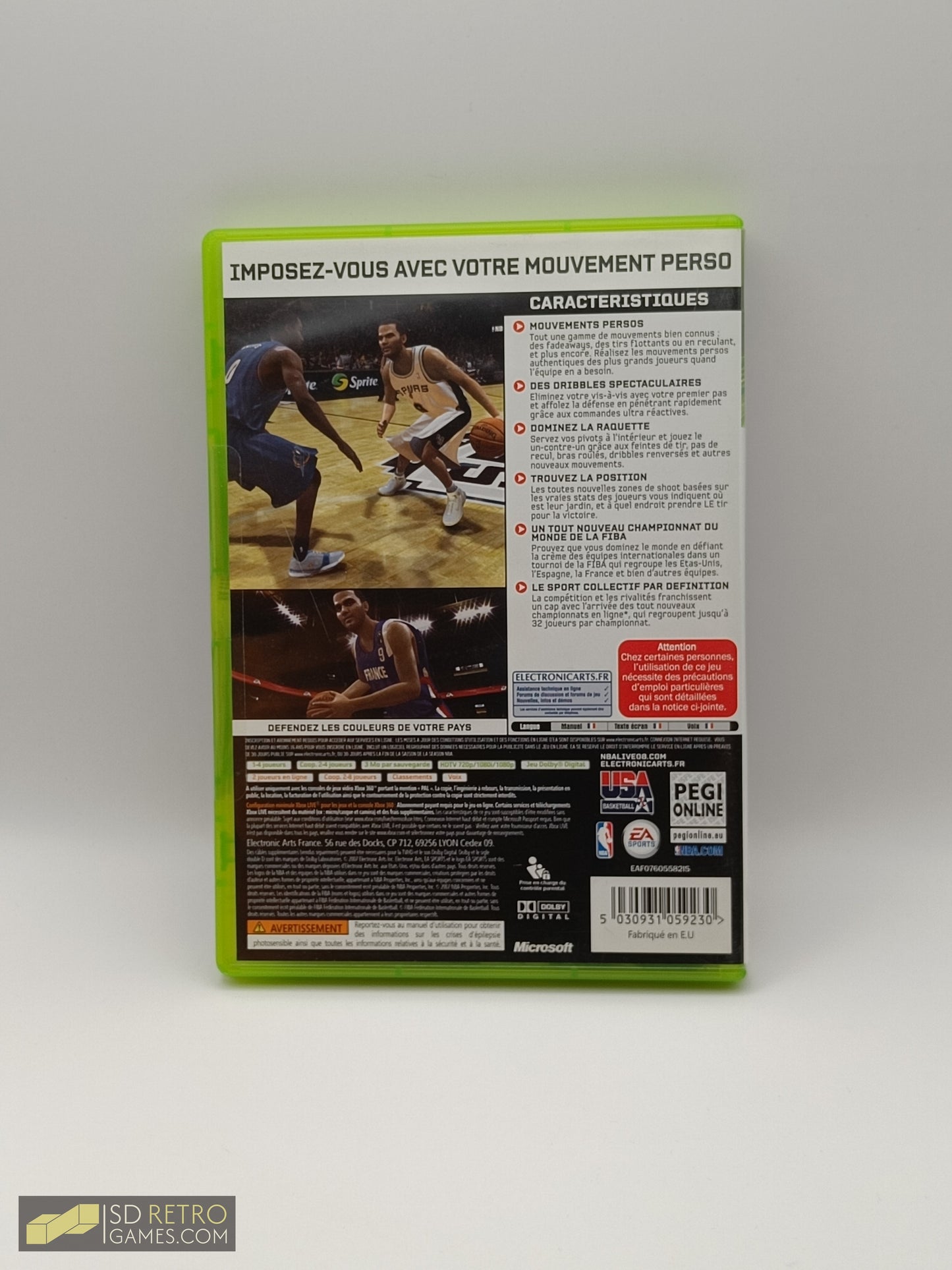 NBA Live 08 - Xbox 360