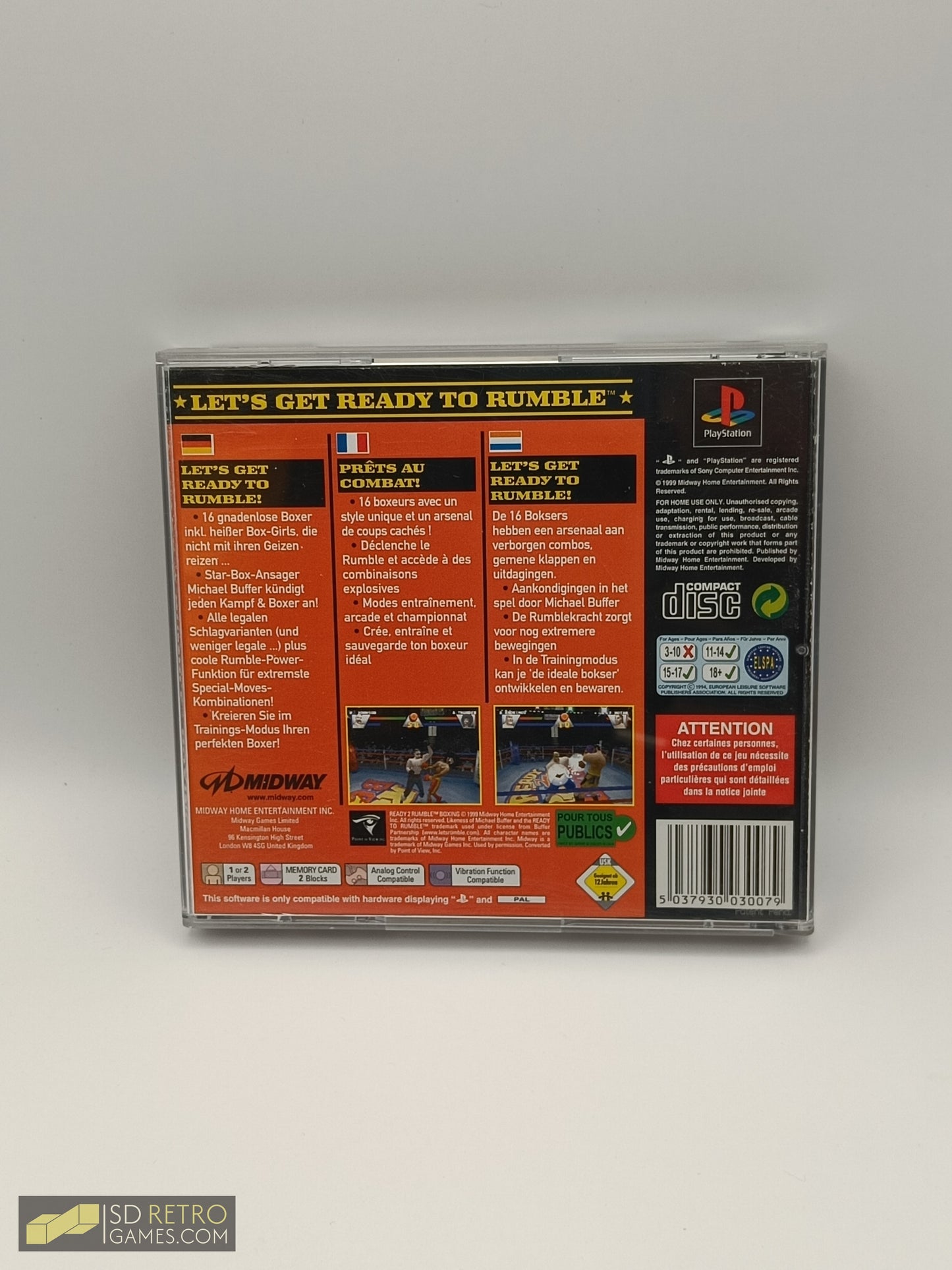 Ready 2 Rumble Boxing - PS1