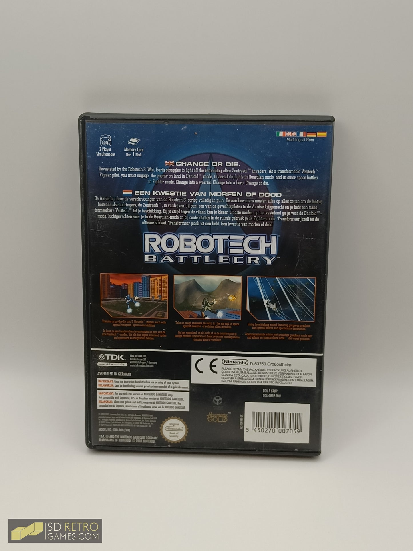 Robotech Battlecry - GameCube