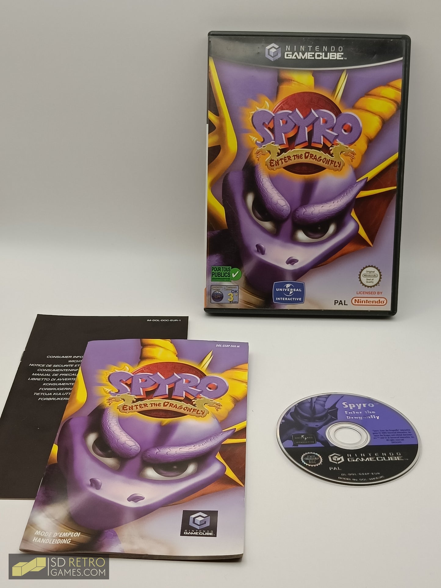 Spyro: Enter the dragonfly - GameCube