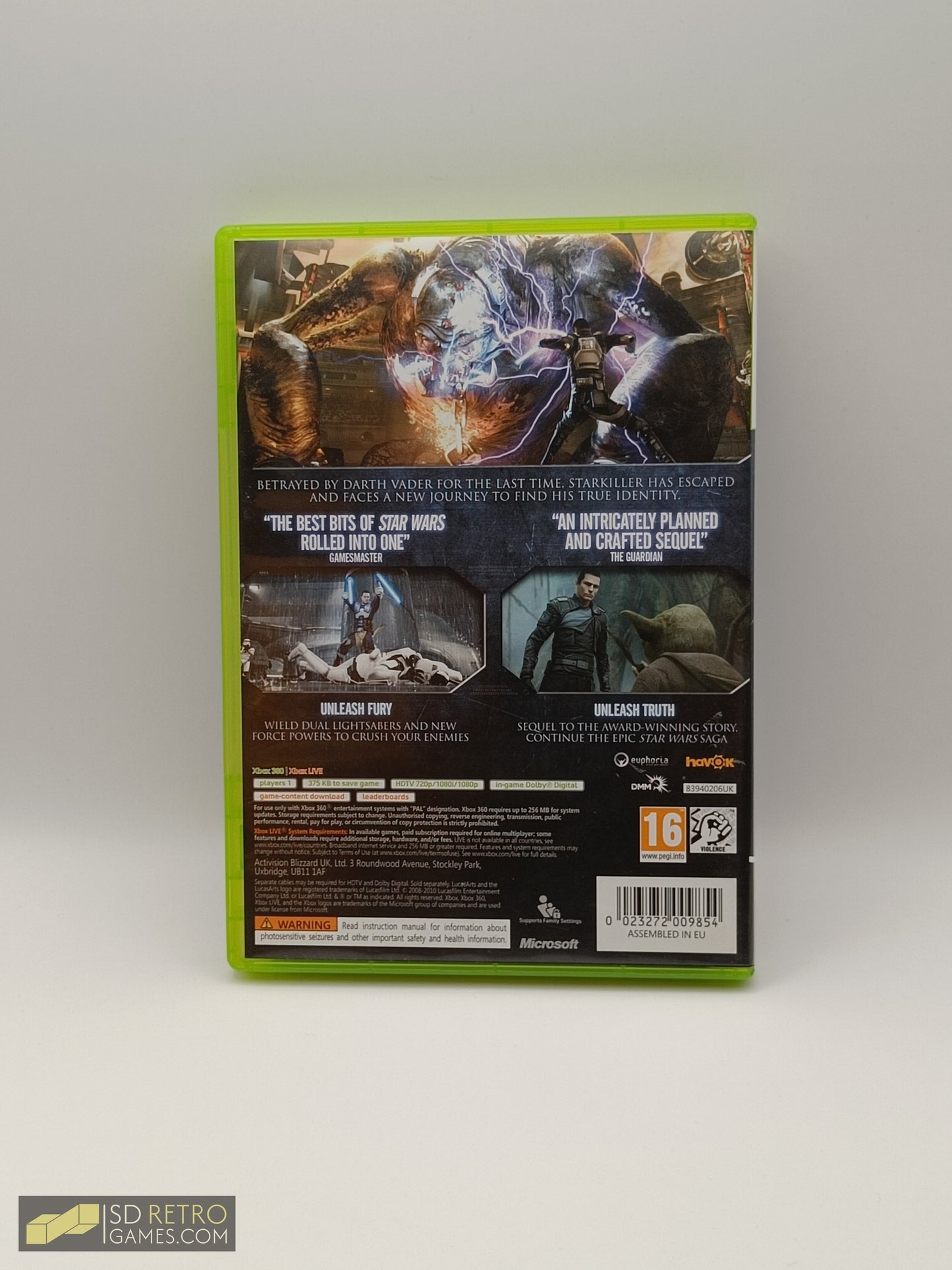 Star Wars: The Force Unleashed 2 - Xbox 360