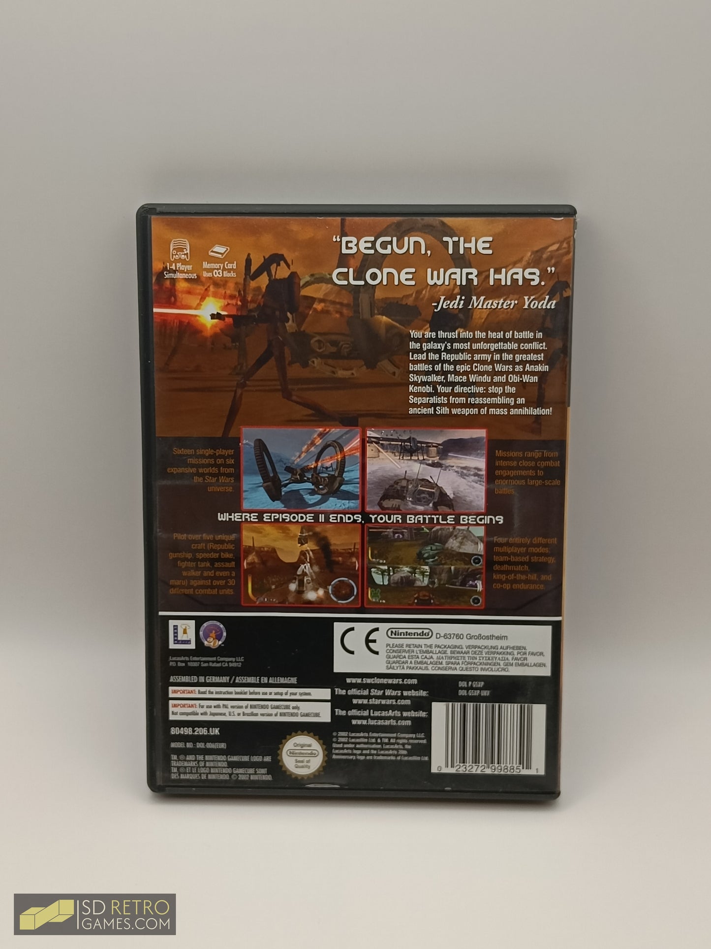 Star Wars Clone Wars - GameCube