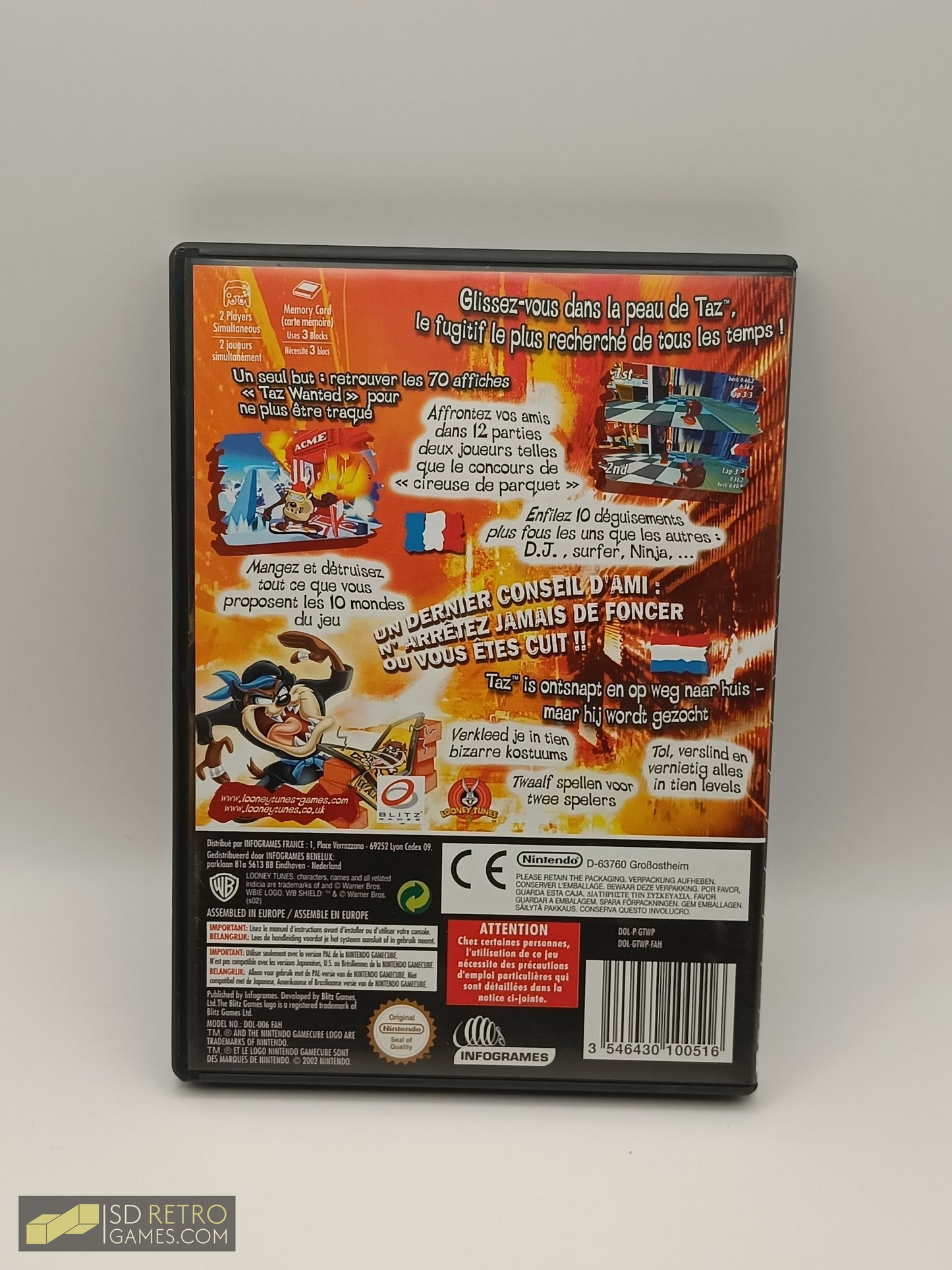 Taz Wanted - GameCube