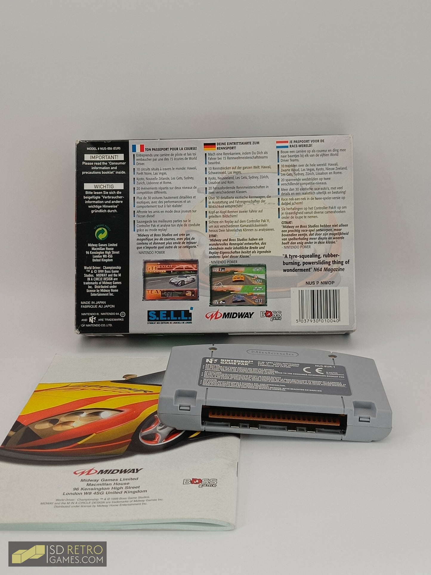World Driver Championship - Nintendo 64