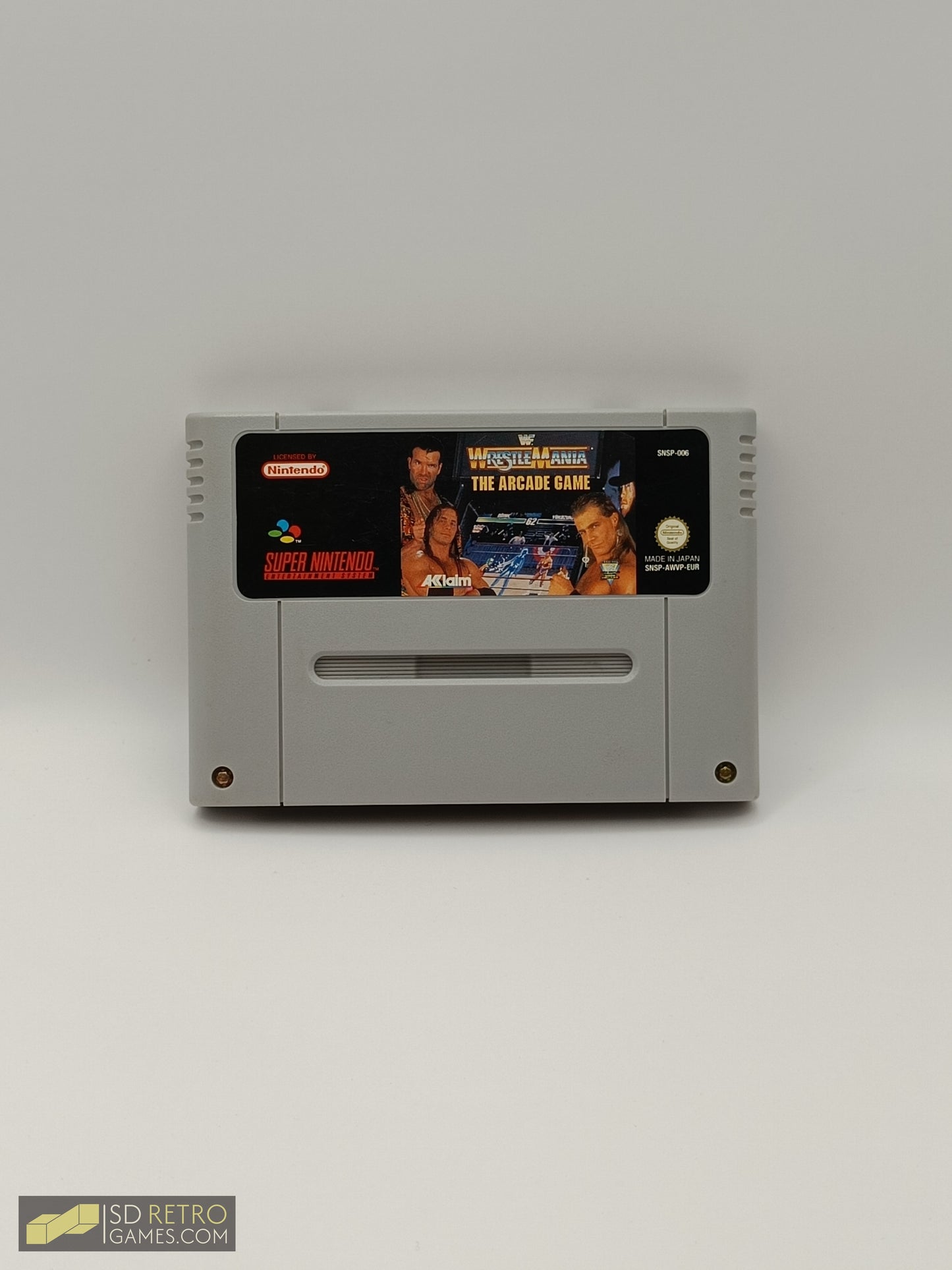 WWF Wrestlemania Arcade Game - Super Nintendo