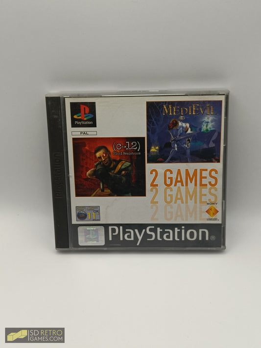 C-12 + Medievil 2 Games Pack - PS1