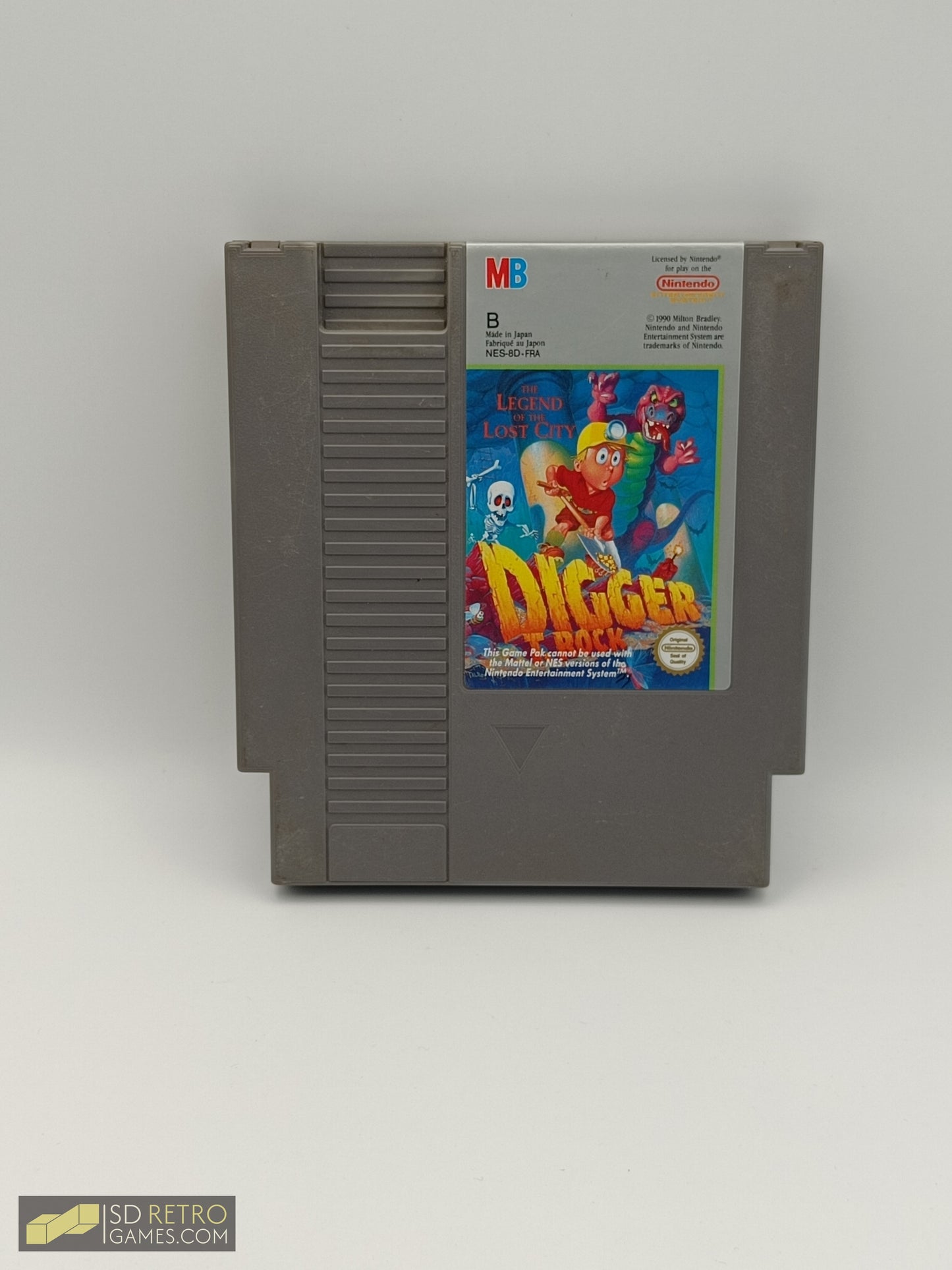 Digger T. Rock: Legend of the Lost City - NES