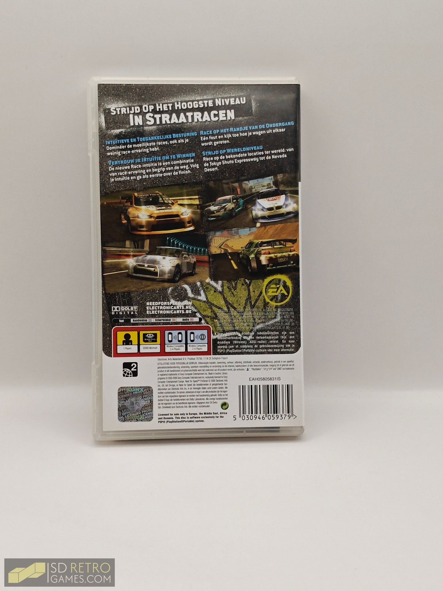 Need for Speed ProStreet - PSP