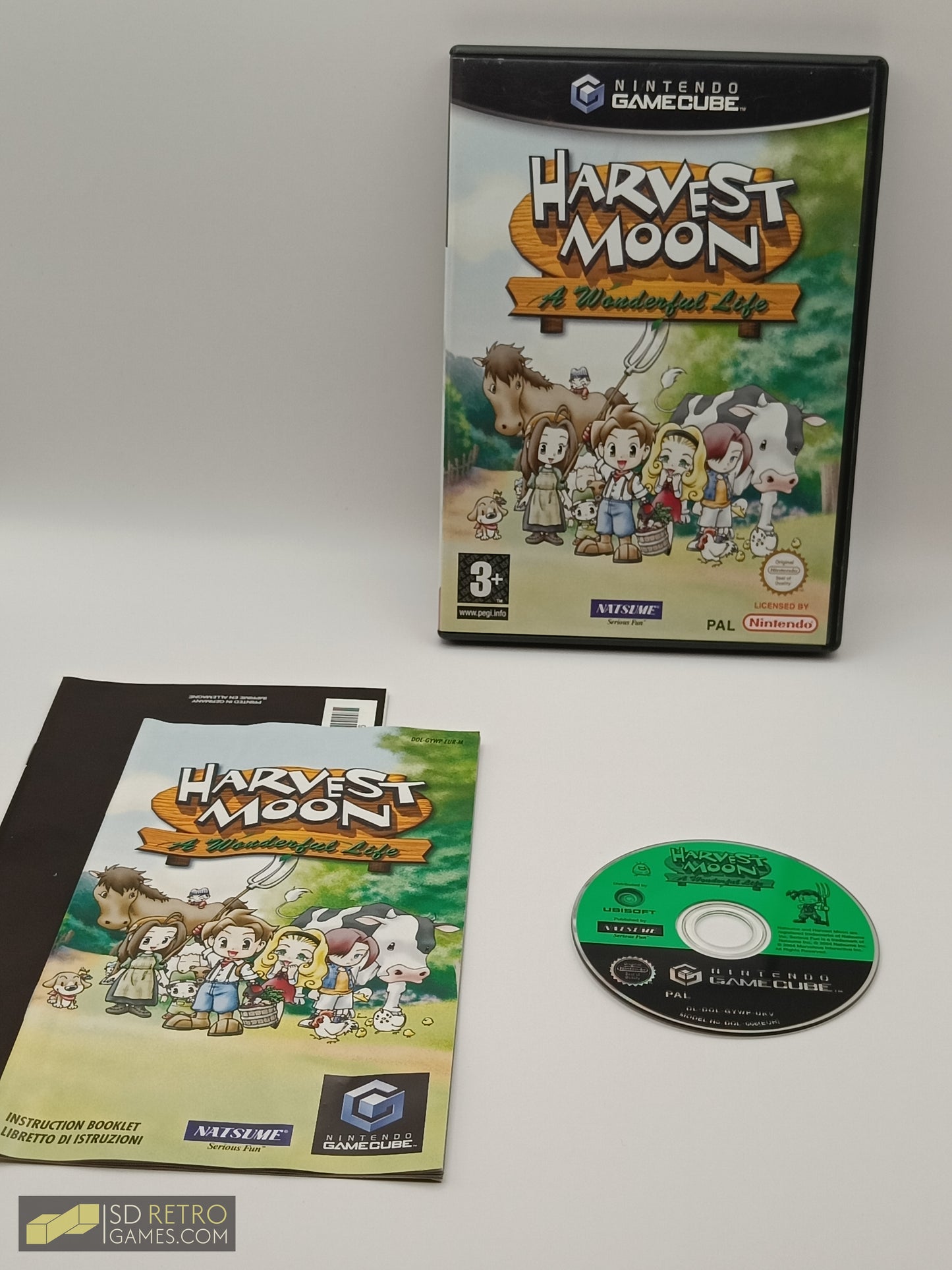Harvest Moon A Wonderful Life - GameCube