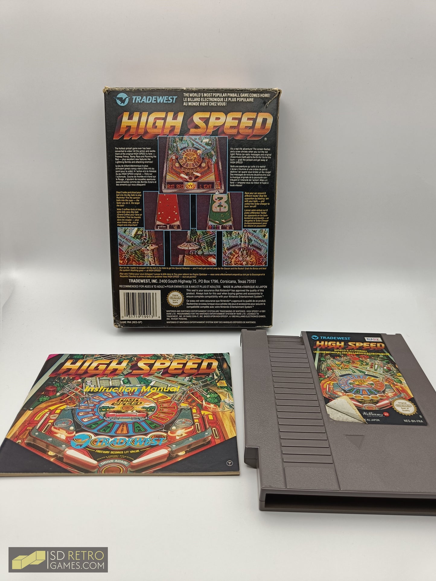 High Speed Pinball - NES
