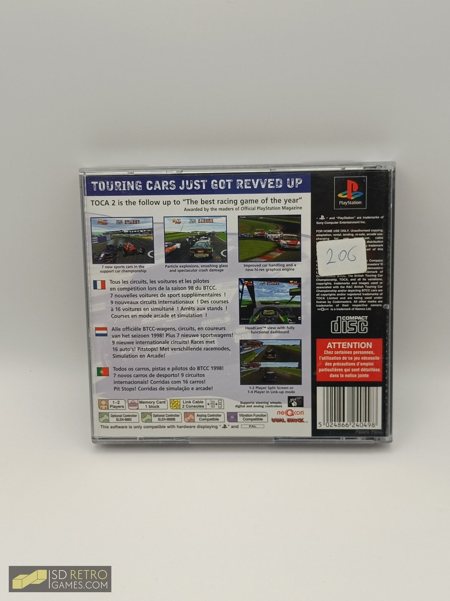 Toca 2 Touring Cars - PS1