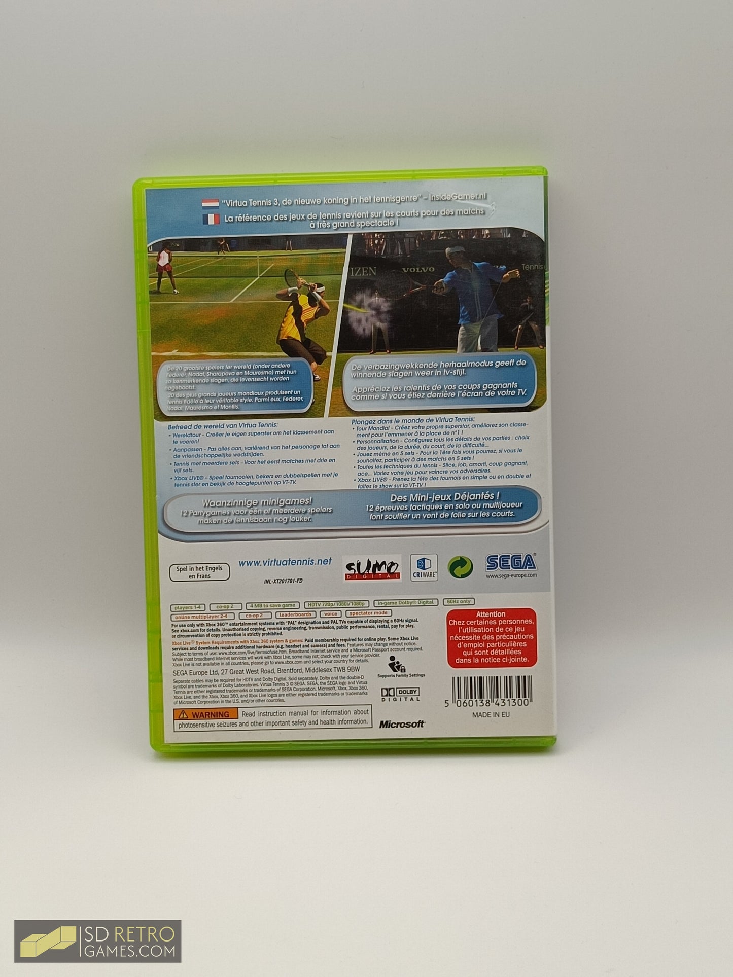 Virtua Tennis 3 - Xbox 360