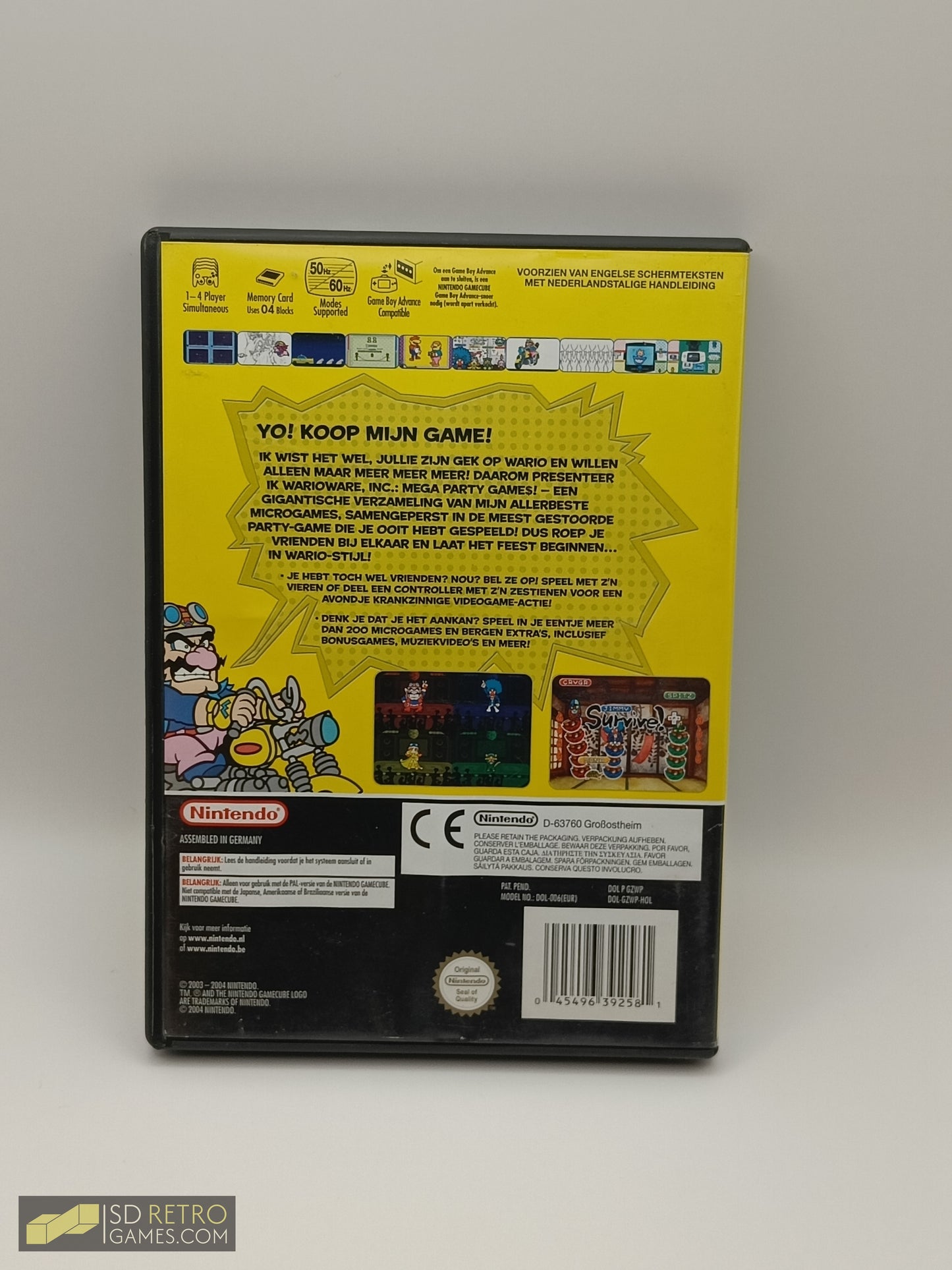 Wario Ware Inc: Mega Party Games! - GameCube