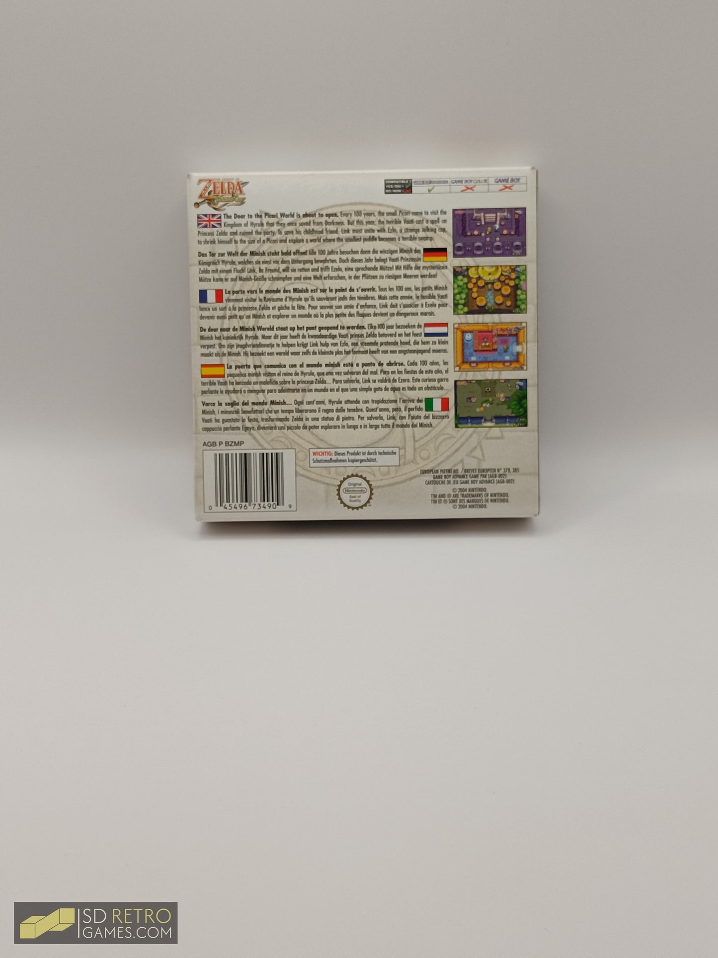 Legend of Zelda: The Minish Cap (box only) - GameBoy Advance