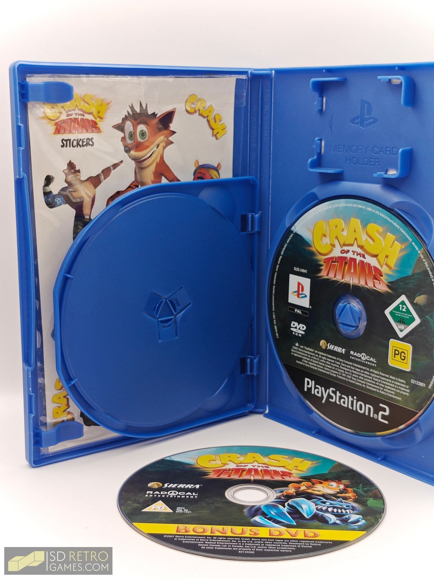 Crash of the Titans + Bonus DVD (No Manual) - PlayStation 2