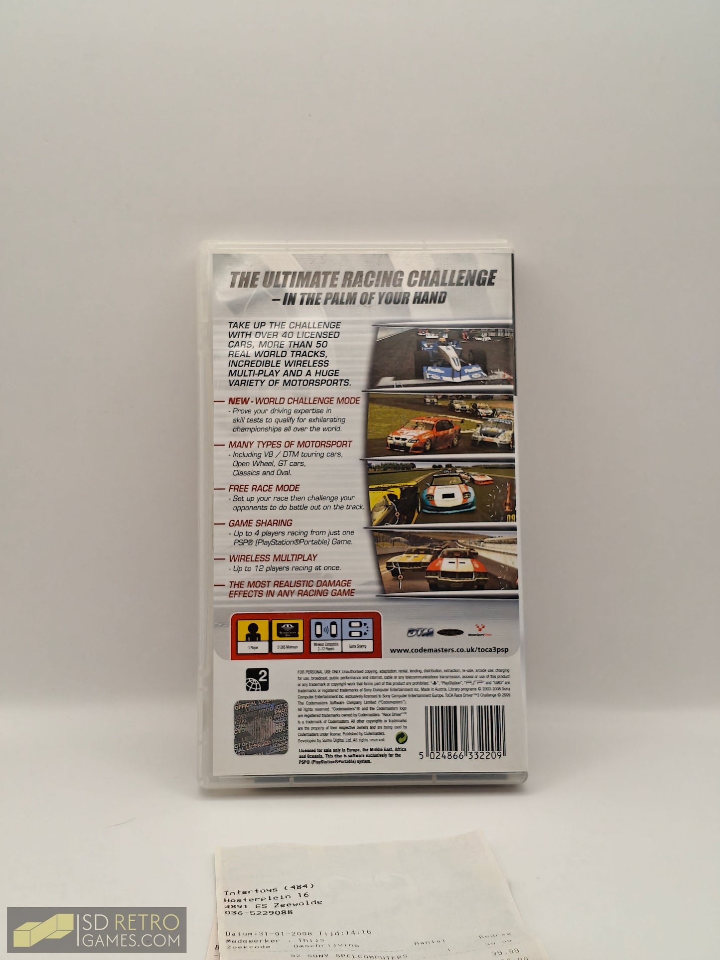 TOCA Race Driver 3 Challenge - PSP
