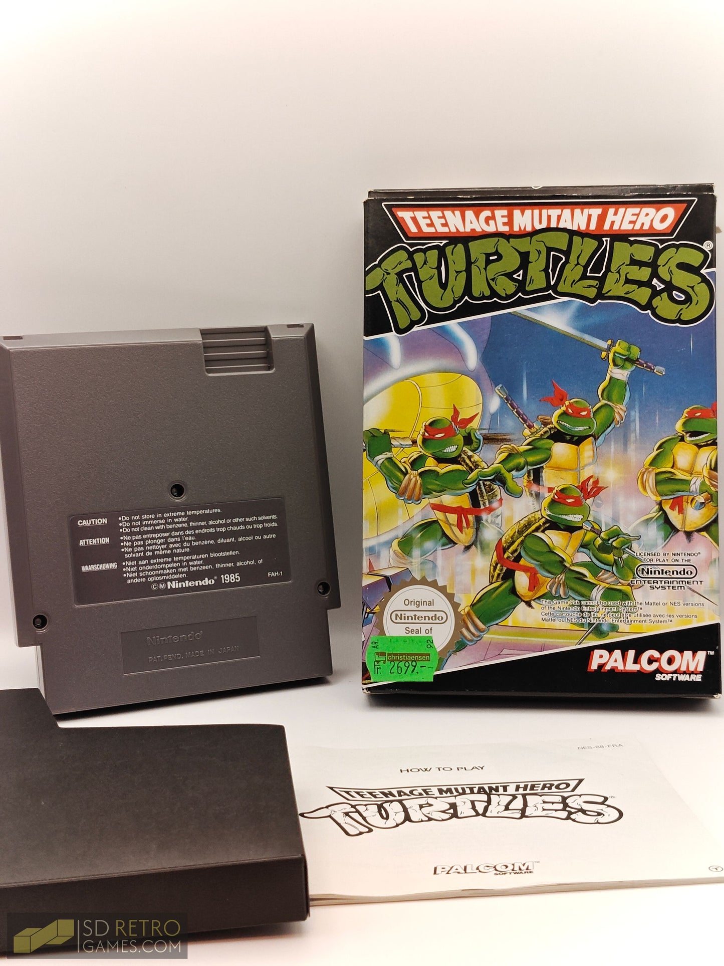 Teenage Mutant Hero Turtles (CIB) - NES