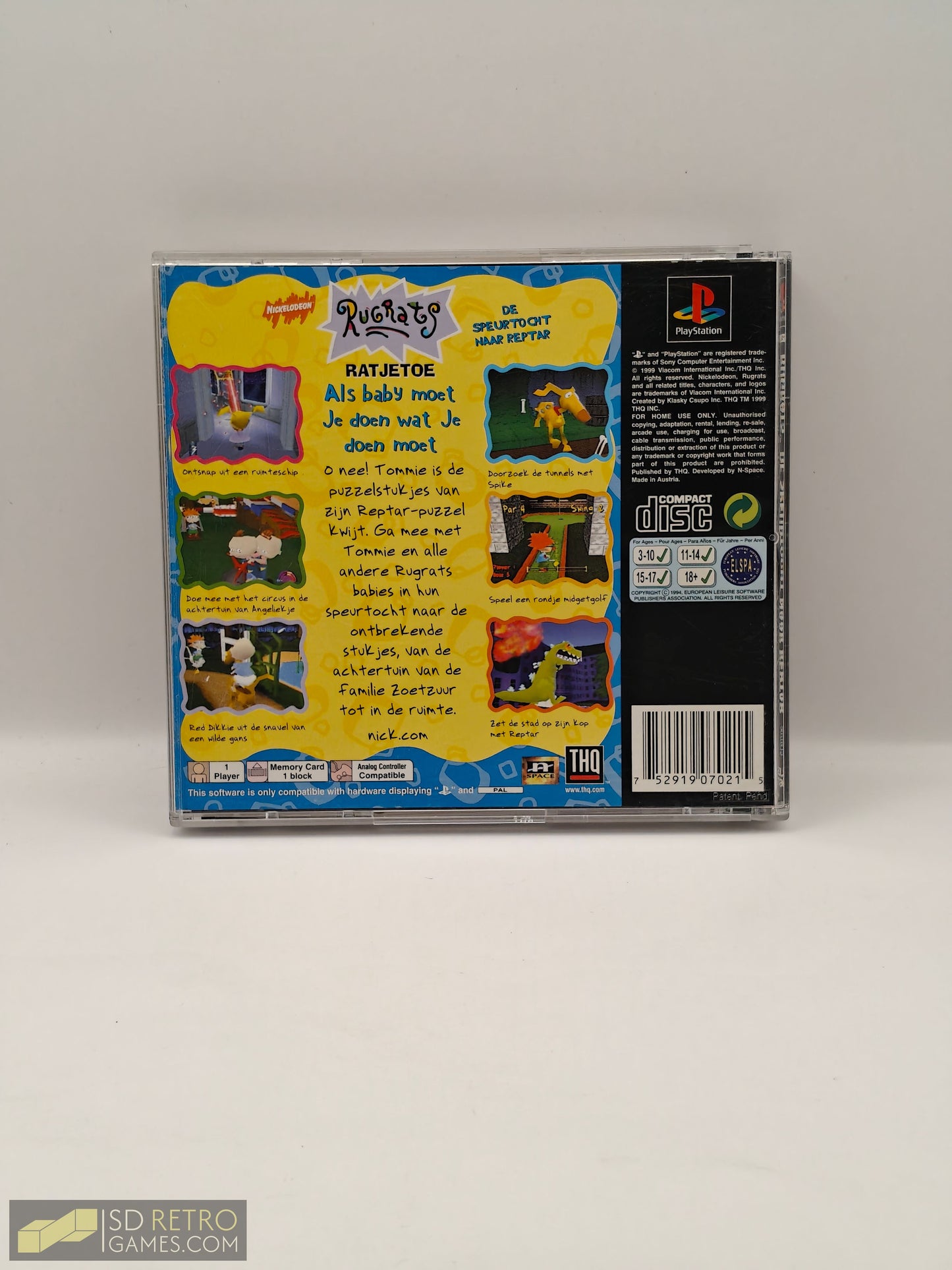 Rugrats: De Speurtocht naar Reptar - PS1