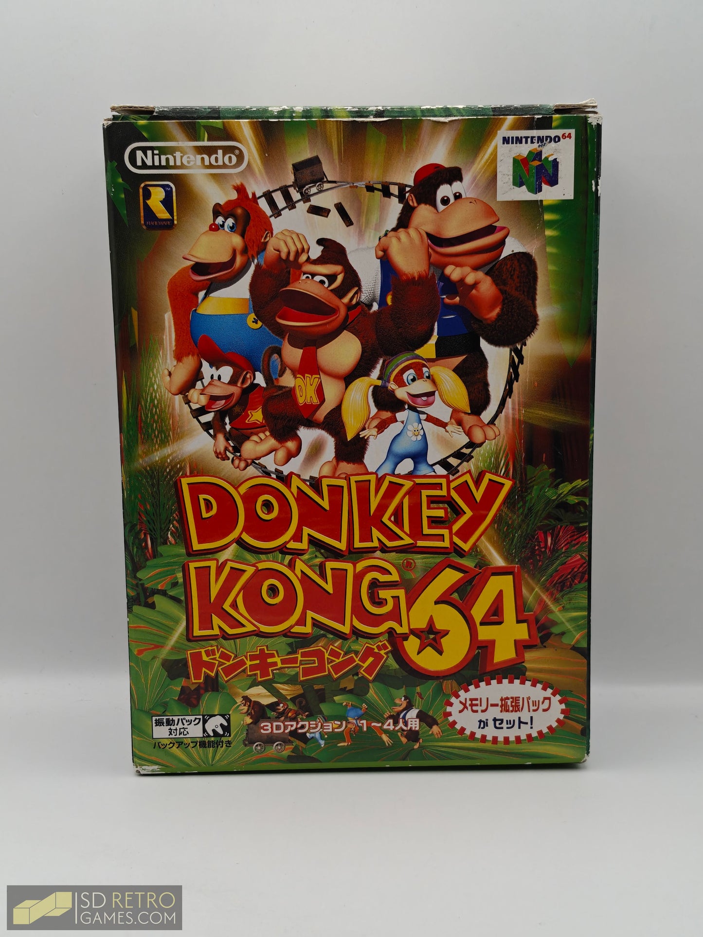 Donkey Kong 64 NTSC-J Big Box w/o Expansion Pak - Nintendo 64