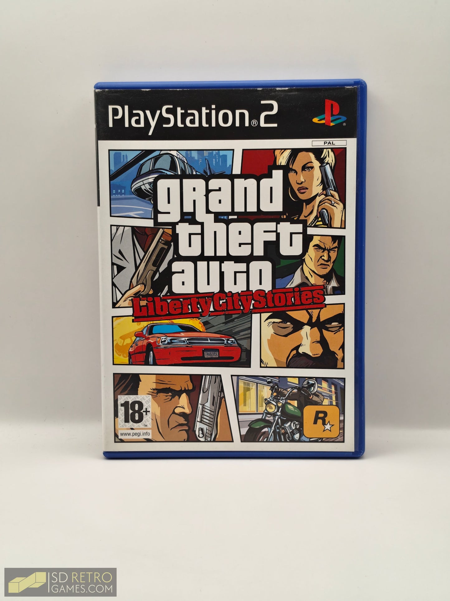 Grand Theft Auto: Liberty City Stories + Map - PlayStation 2