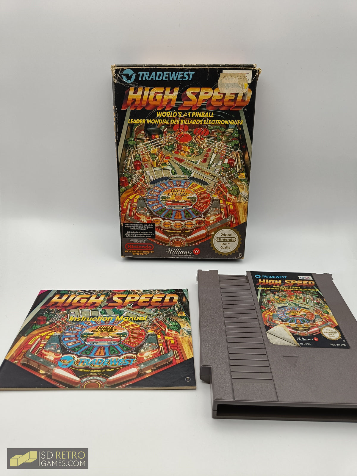 High Speed Pinball - NES – SD Retrogames