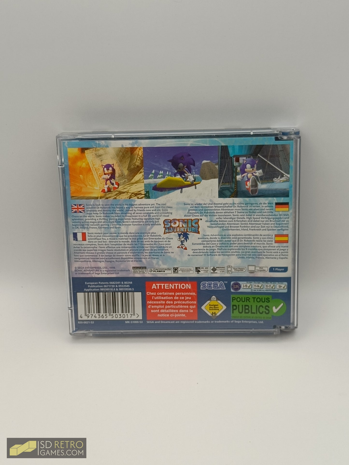 Sonic Adventure - Sega Dreamcast