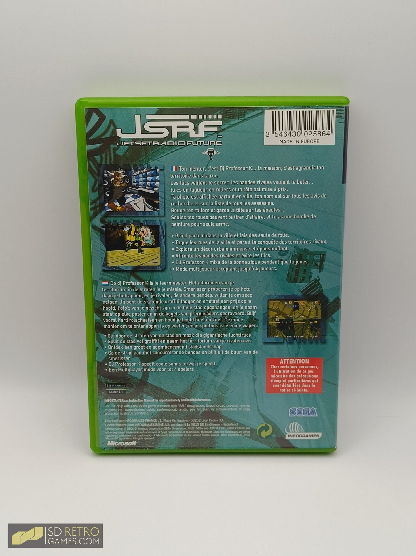 JSFR Jet Set Radio Future - Xbox