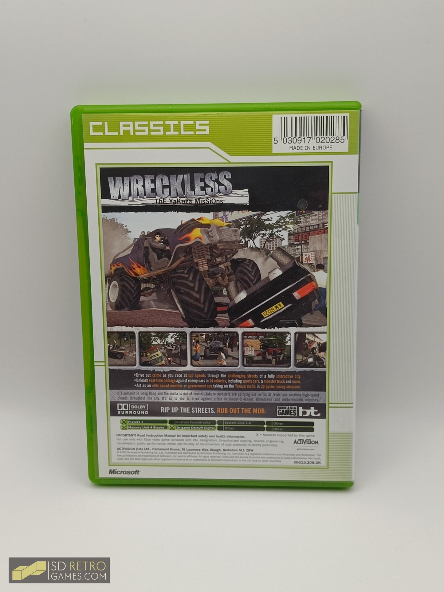 Wreckless: The Yakuza Missions - Xbox