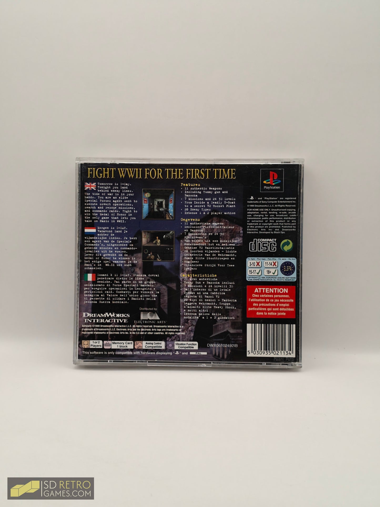 Medal of Honor - PS1