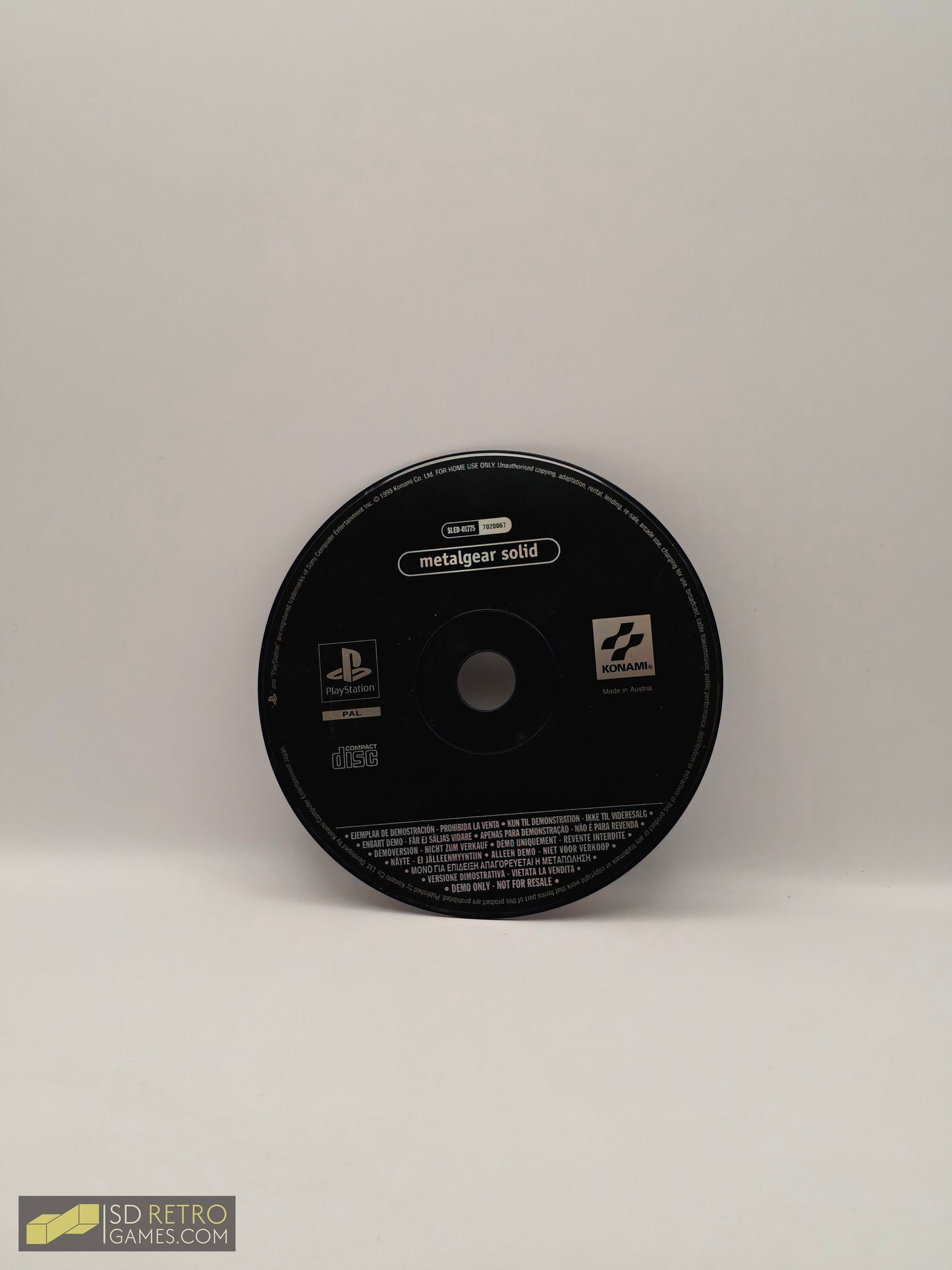 Metal Gear Solid Demo - PS1