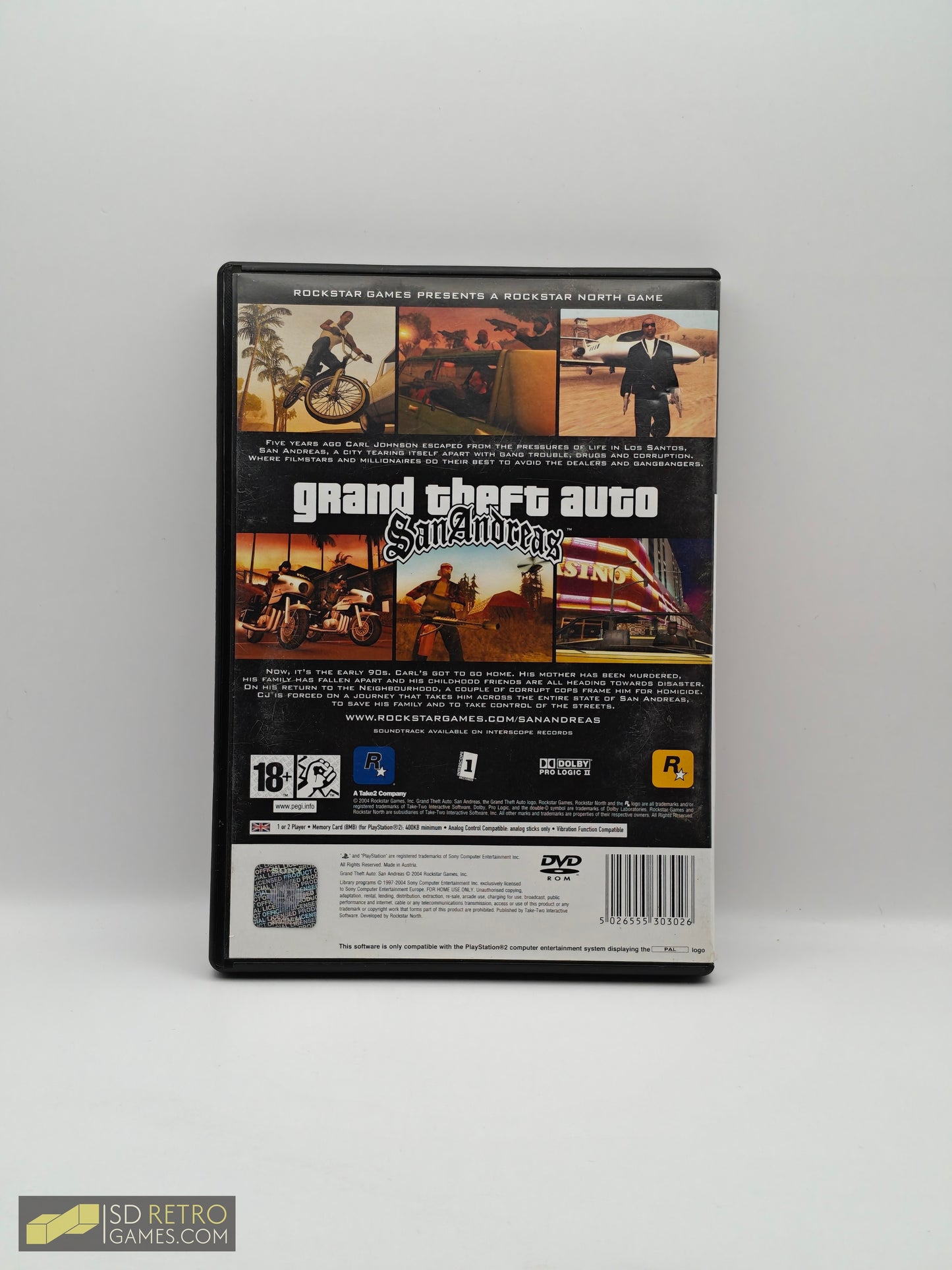 Grand Theft Auto: San Andreas - PlayStation 2