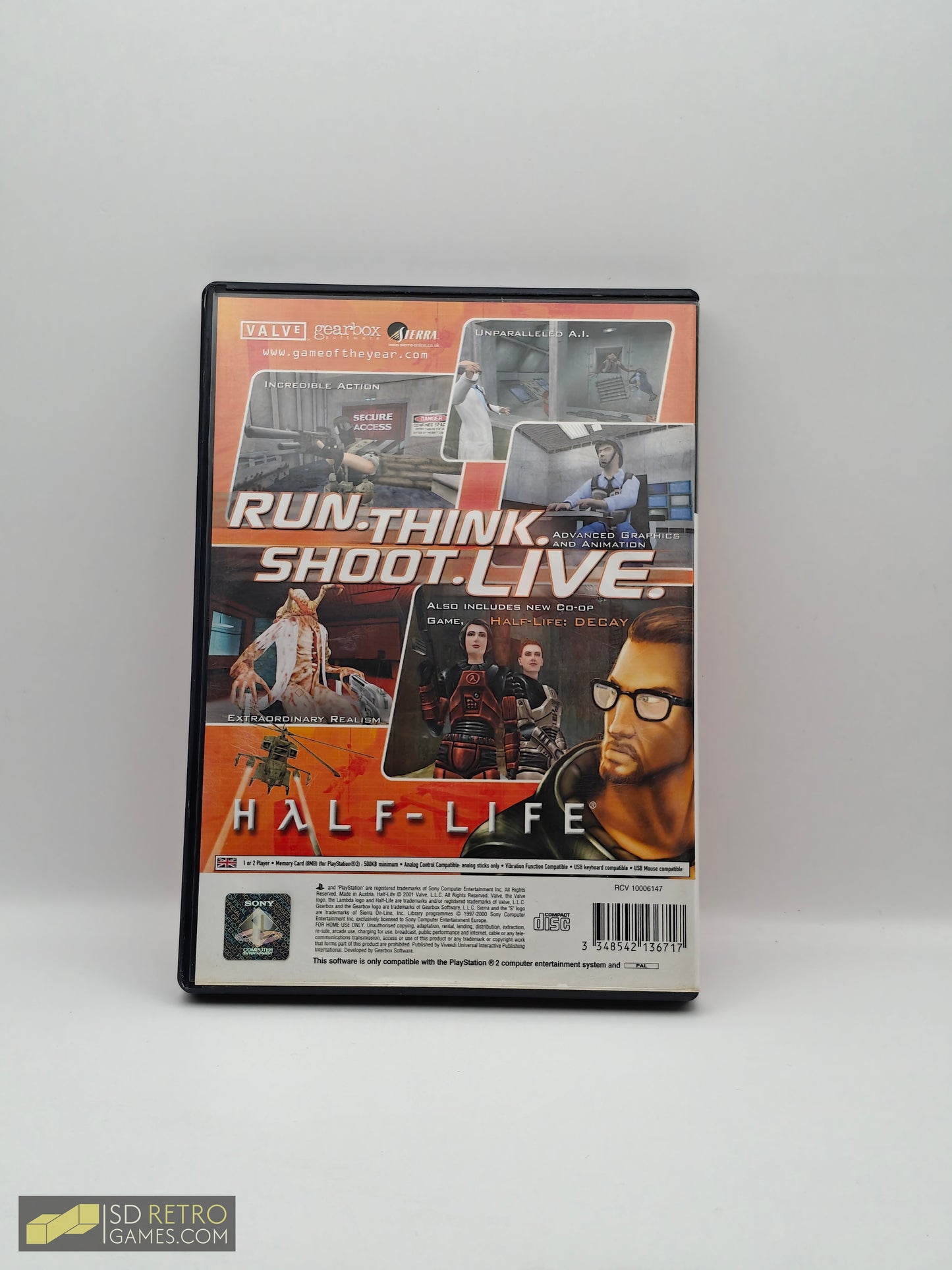 Half-Life (No Manual) - PlayStation 2