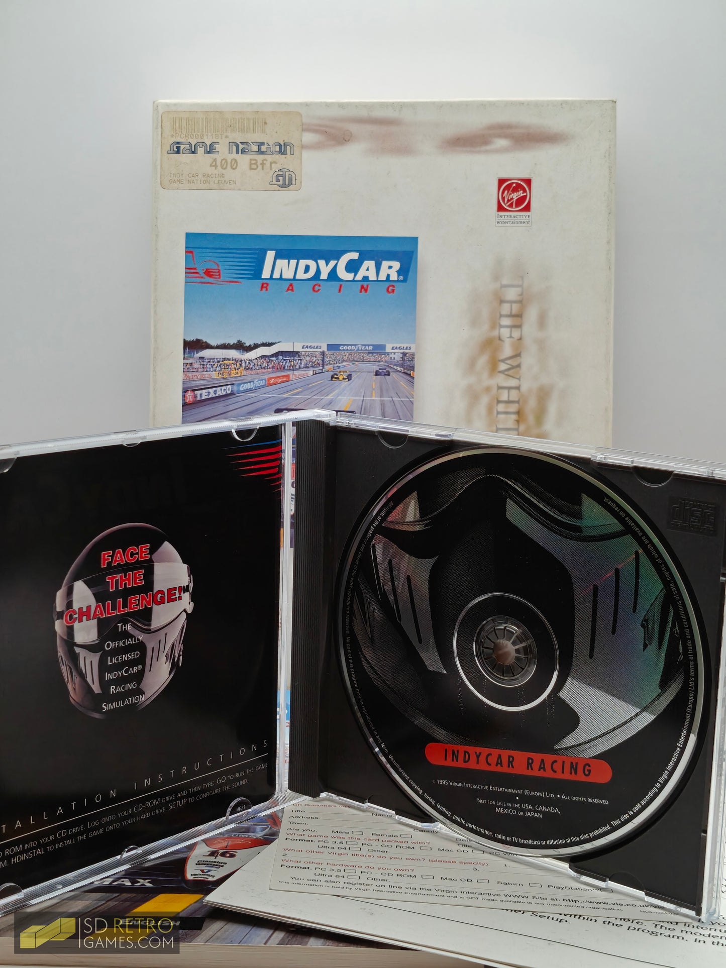 Indy Car Racing Big Box - PC