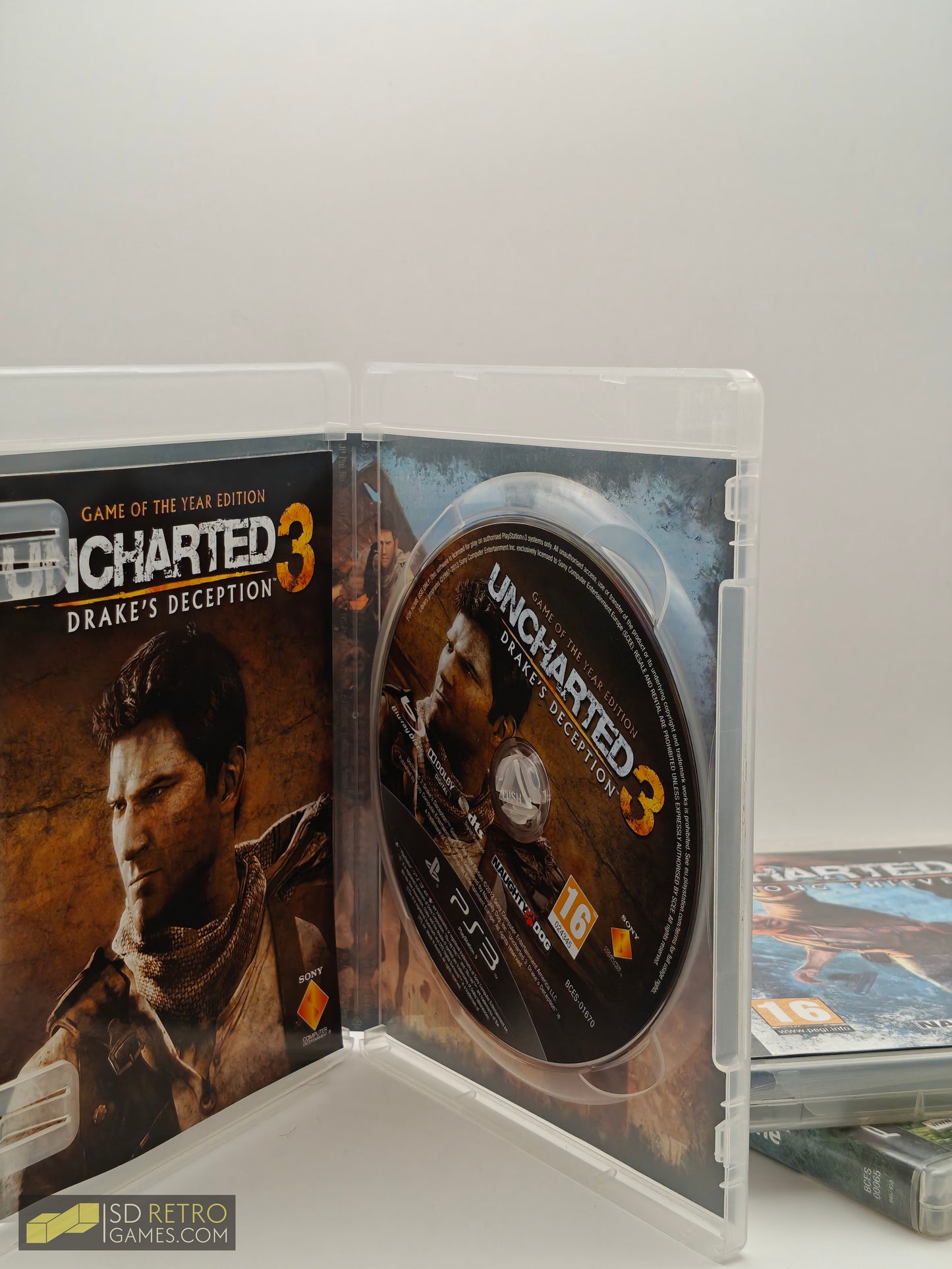 Uncharted Trilogy Complete (3 games lot) - PlayStation 3