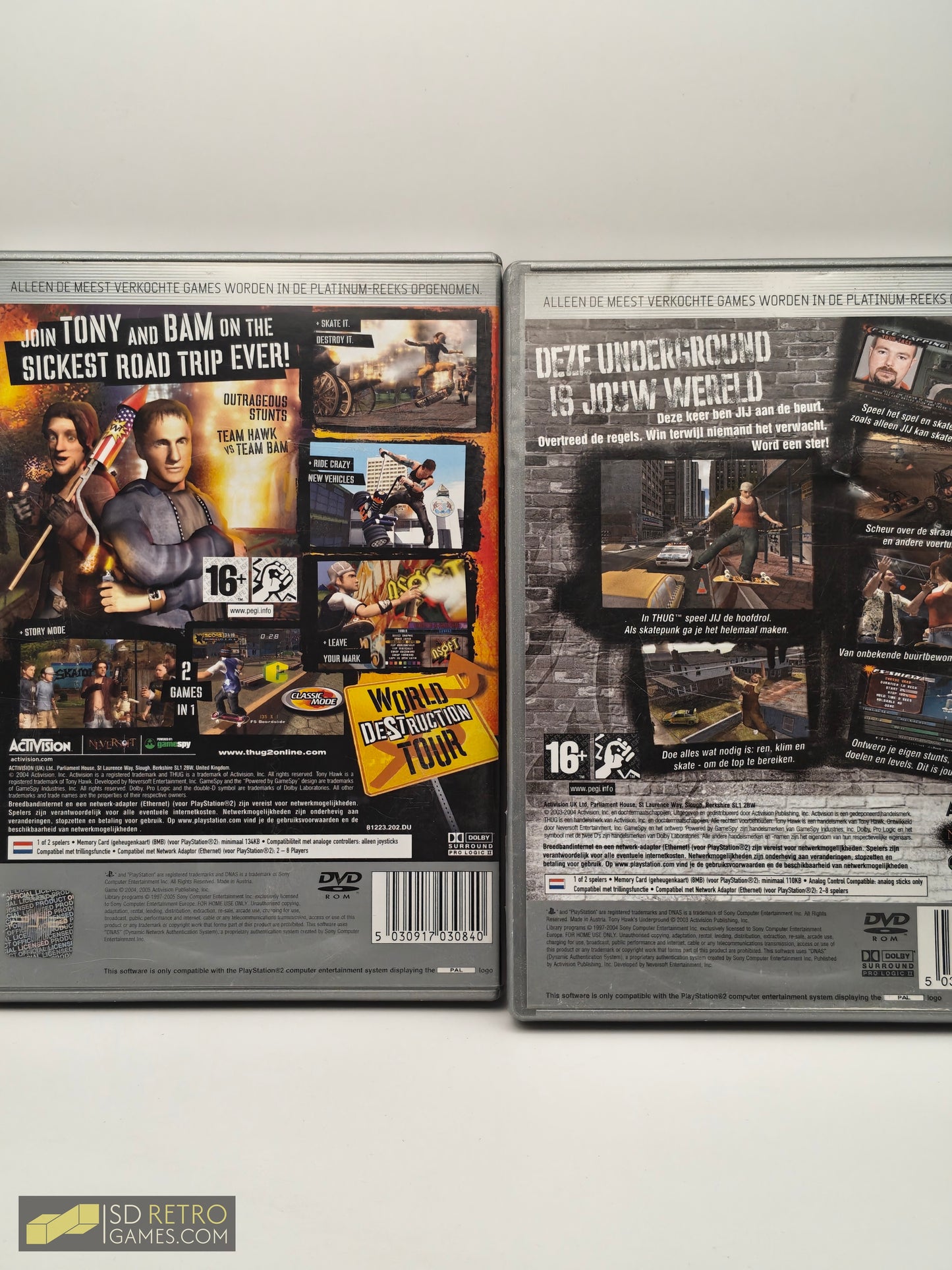 Tony Hawk's Underground 1 & 2 - PlayStation 2