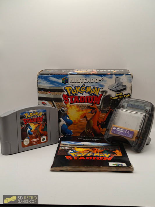 Pokémon Stadium CIB - Transfer Pak Included - Nintendo 64
