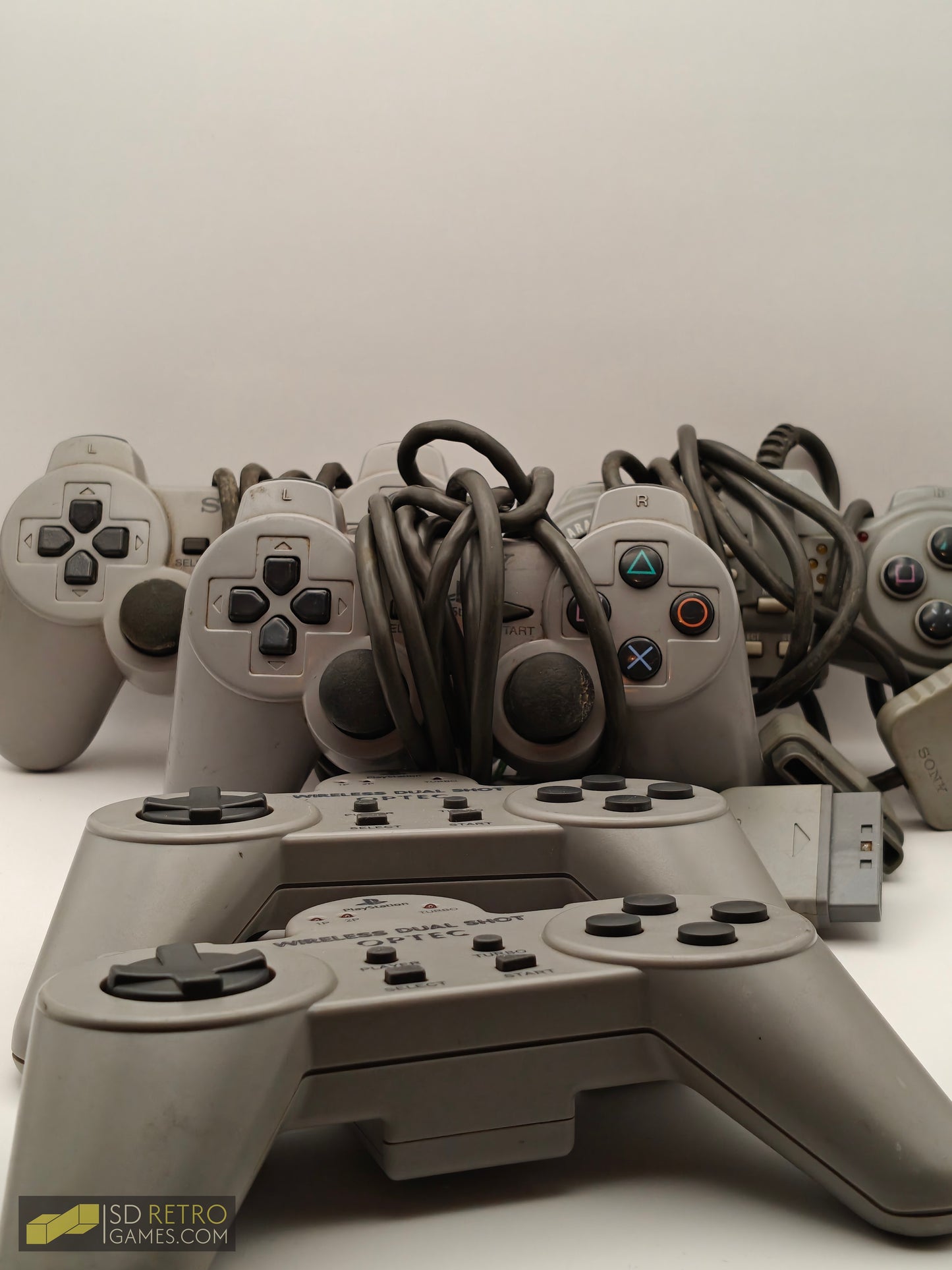 PS1 Controller Lot - Untested - PS1