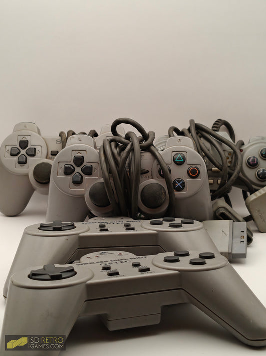PS1 Controller Lot - Untested - PS1
