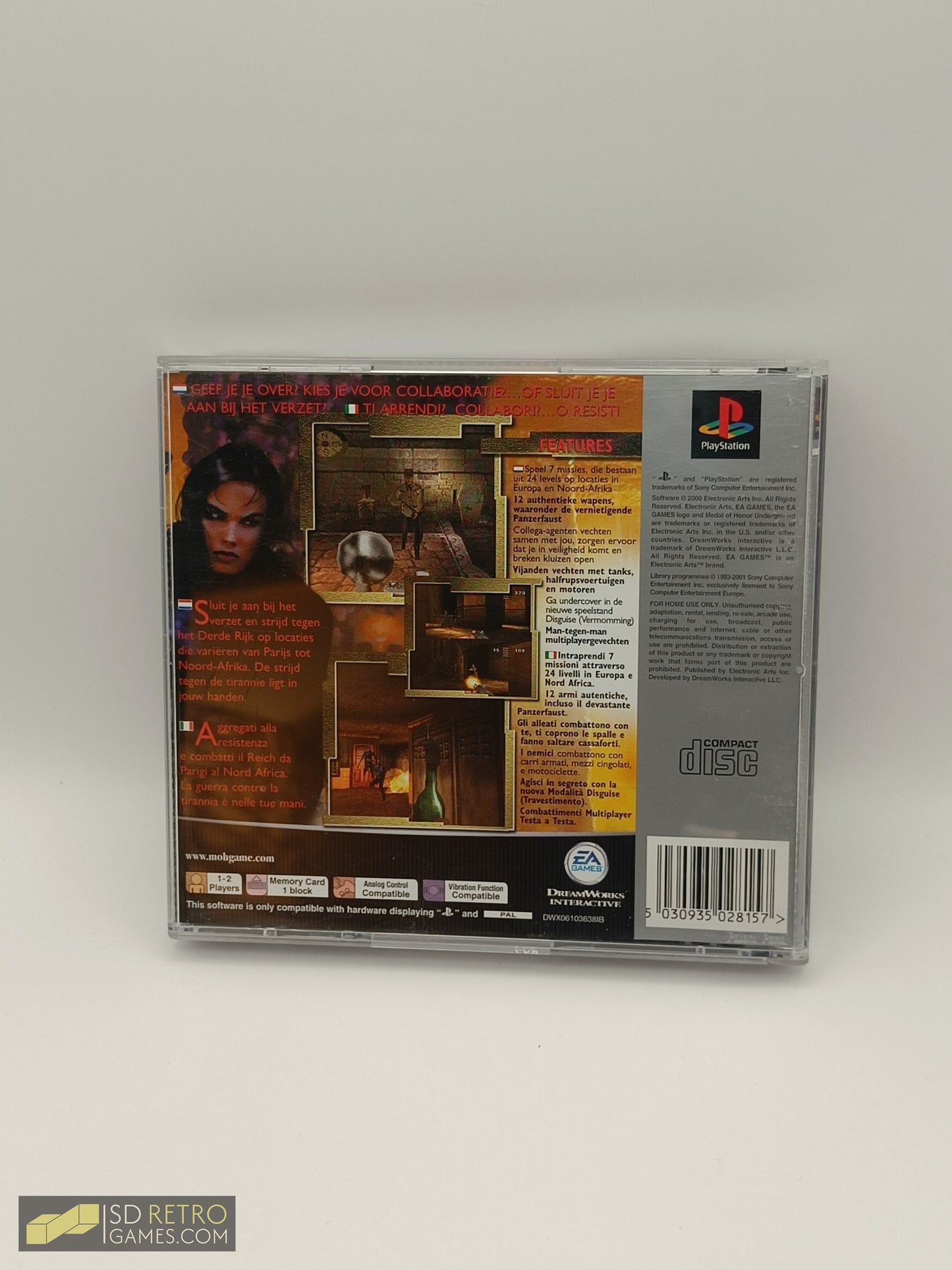 Medal Of Honor Underground - PS1