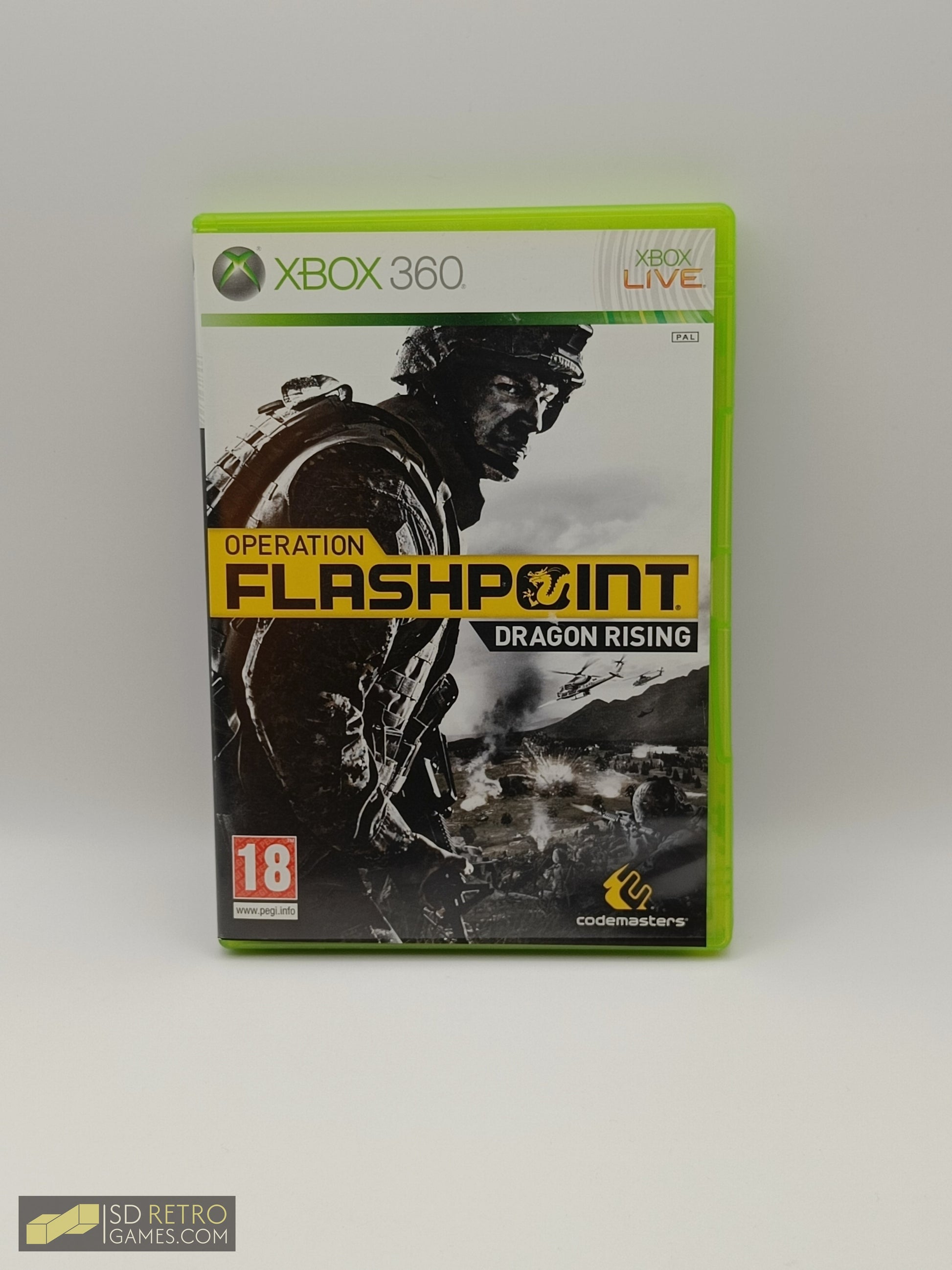Retro Racer Flashpoint Operation Flashpoint Dragon Rising - Xbox 360 – SD Retrogames