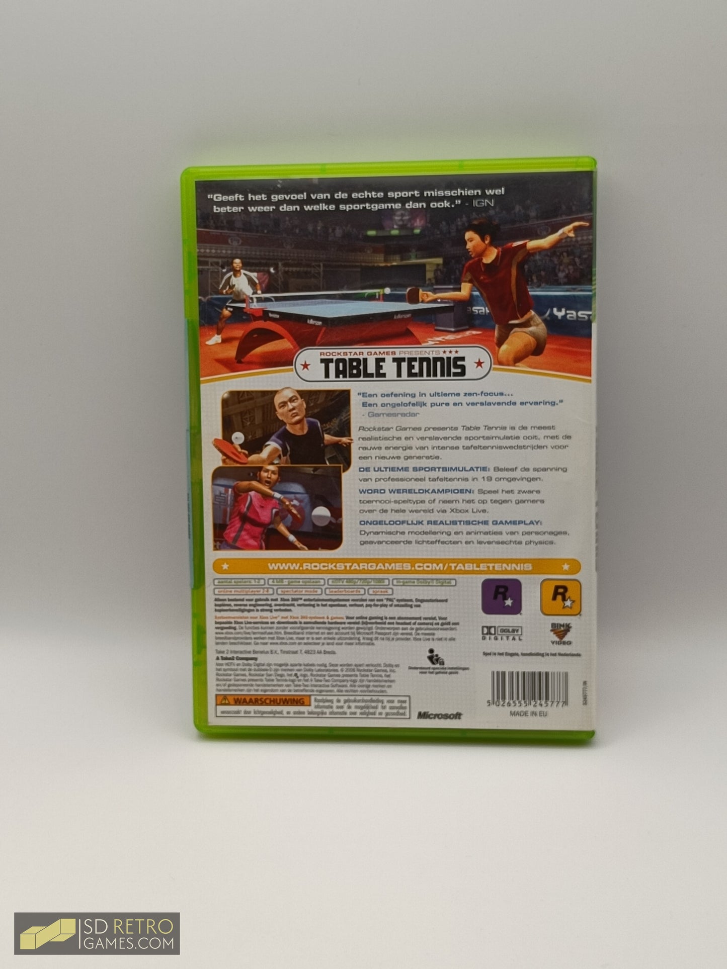 Rockstar Games Presents: Table Tennis - Xbox 360