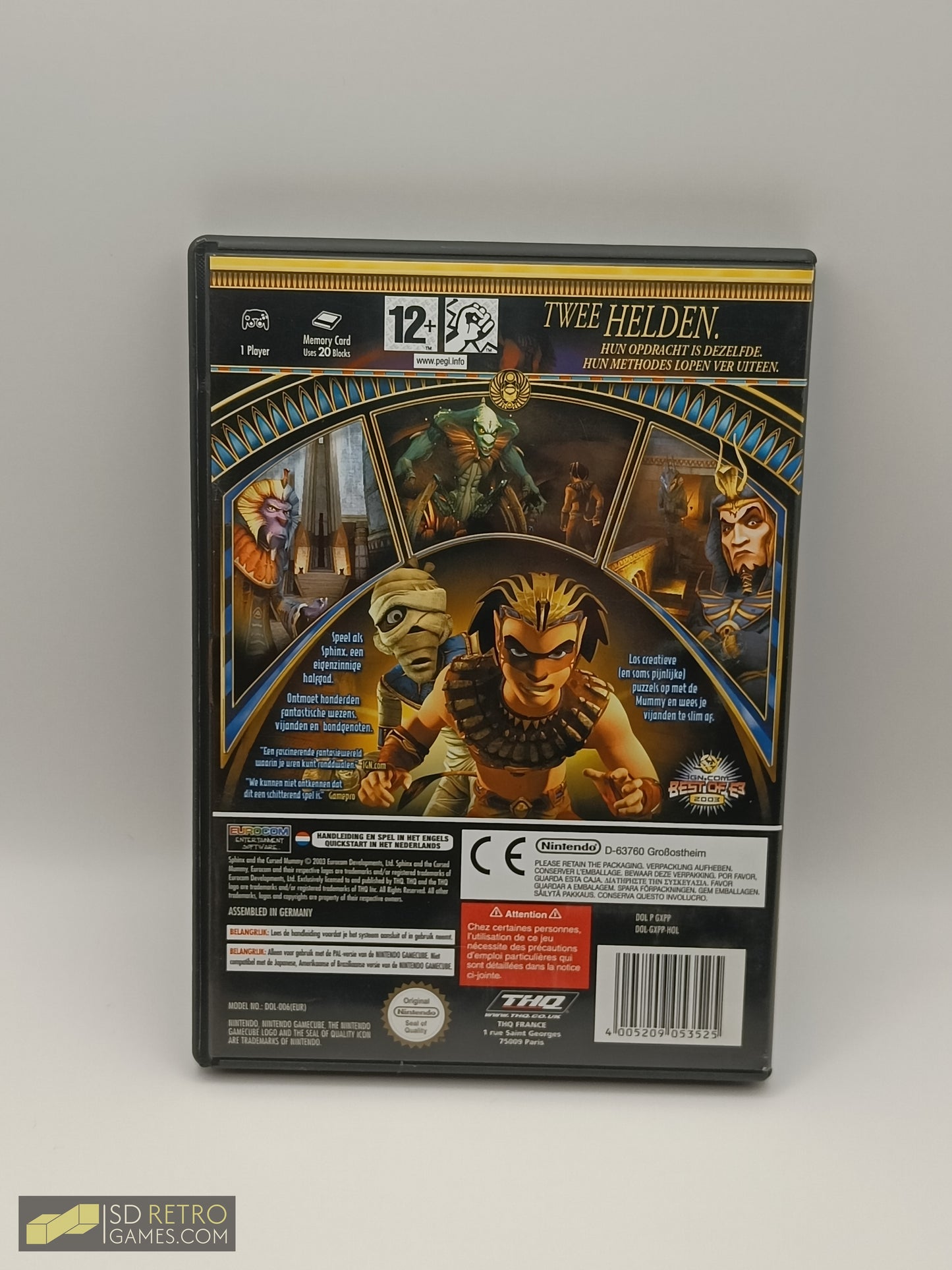 Sphinx And The Cursed Mummy - GameCube