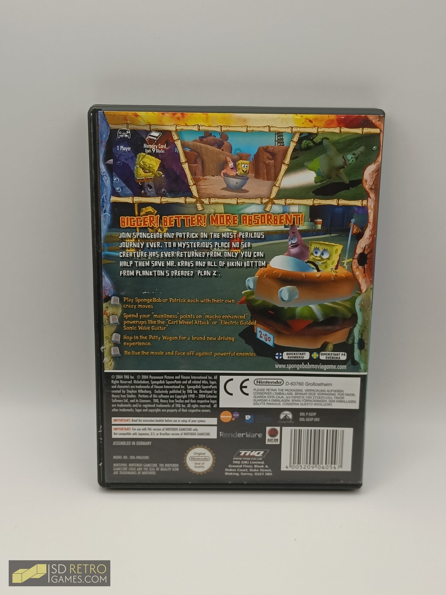 The Spongebob Squarepants Movie - GameCube