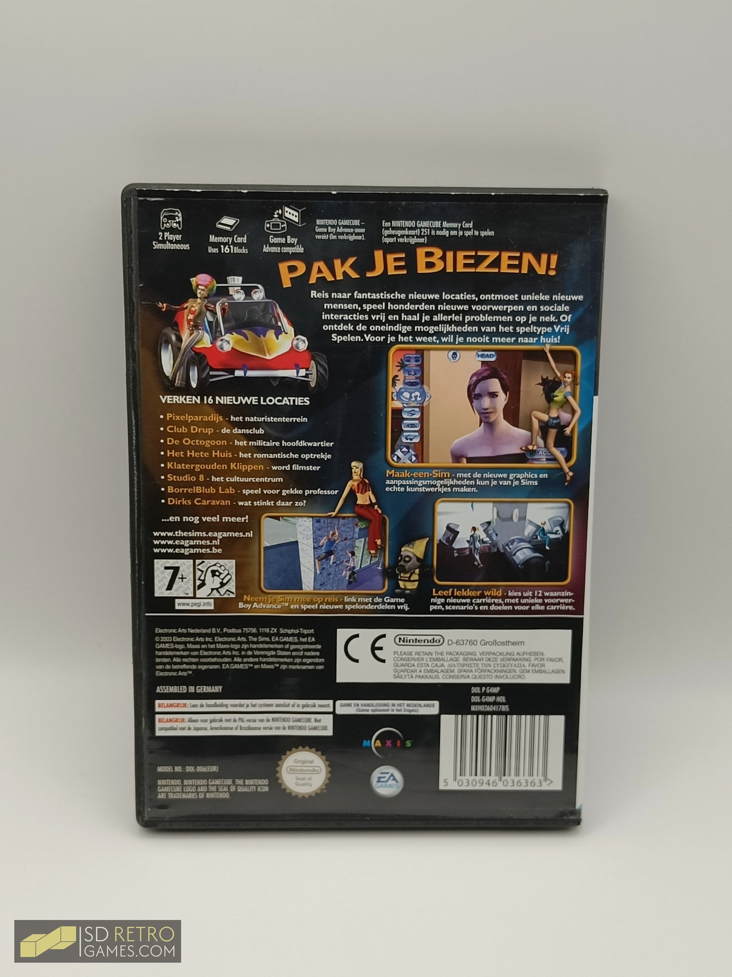 The Sims Erop Uit! - GameCube