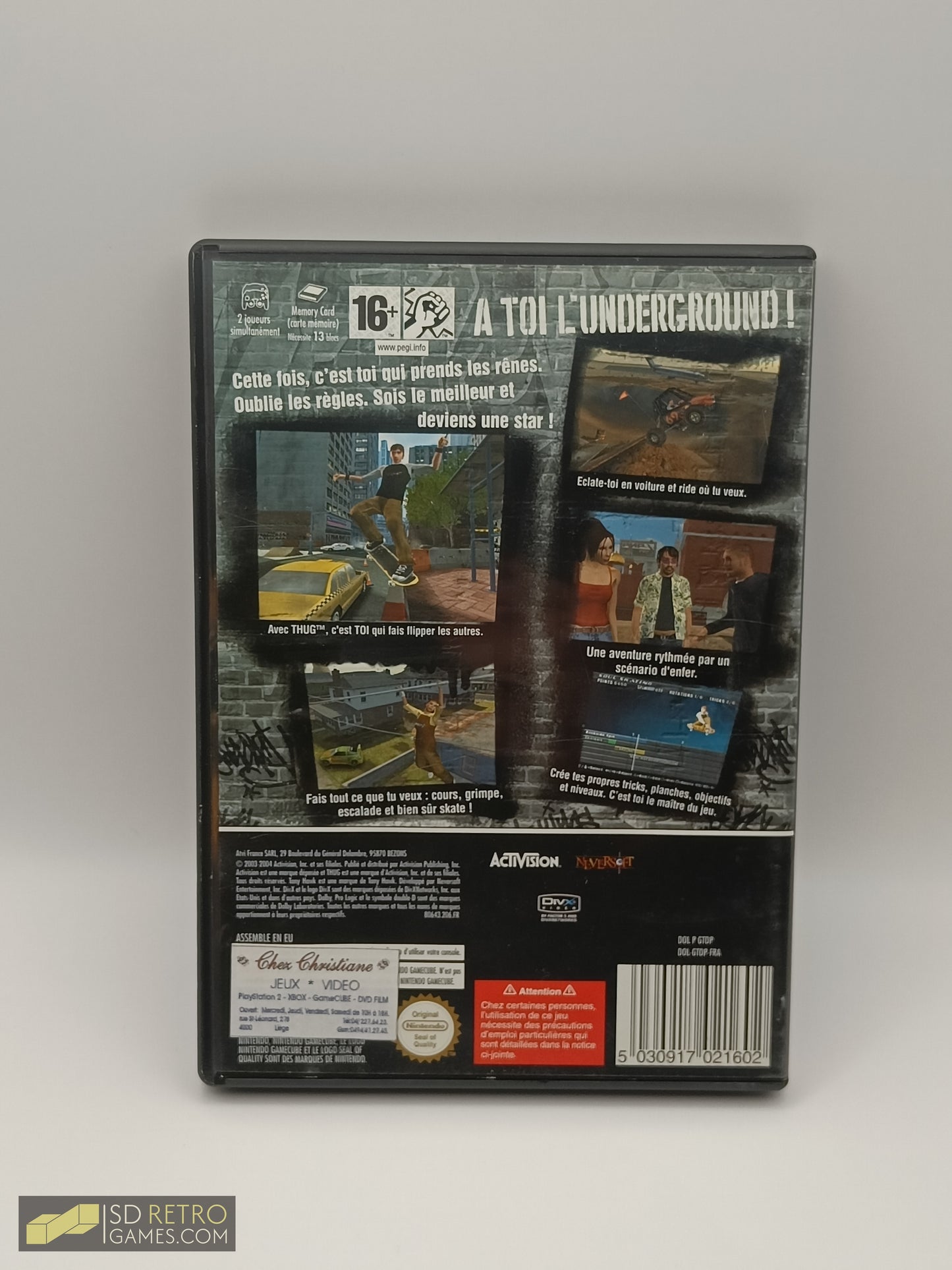 Tony Hawk's Underground - GameCube