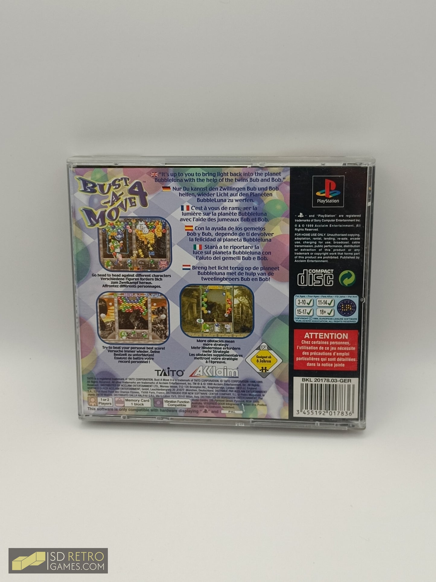 Bust-A-Move 2 - PS1