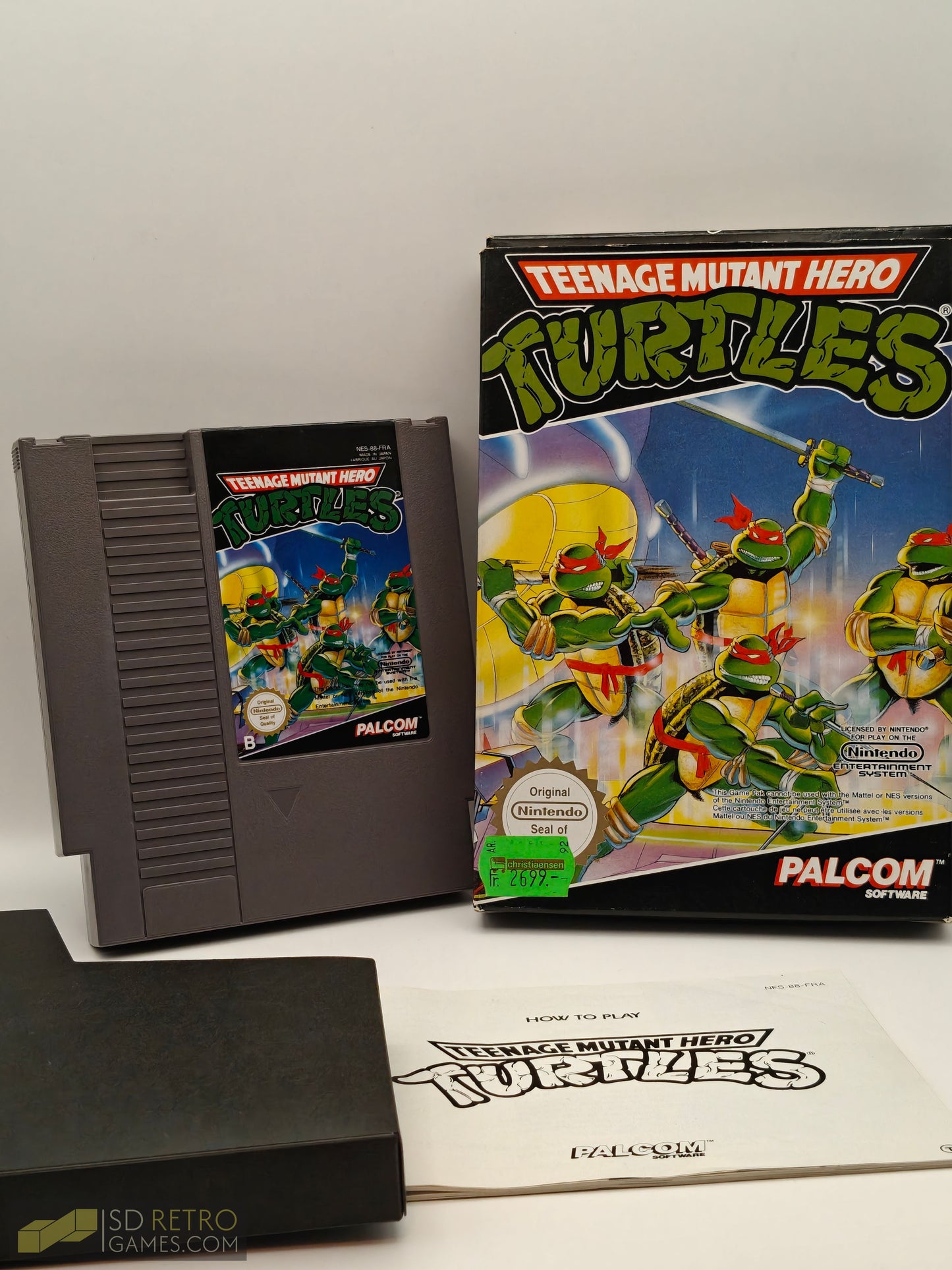 Teenage Mutant Hero Turtles (CIB) - NES