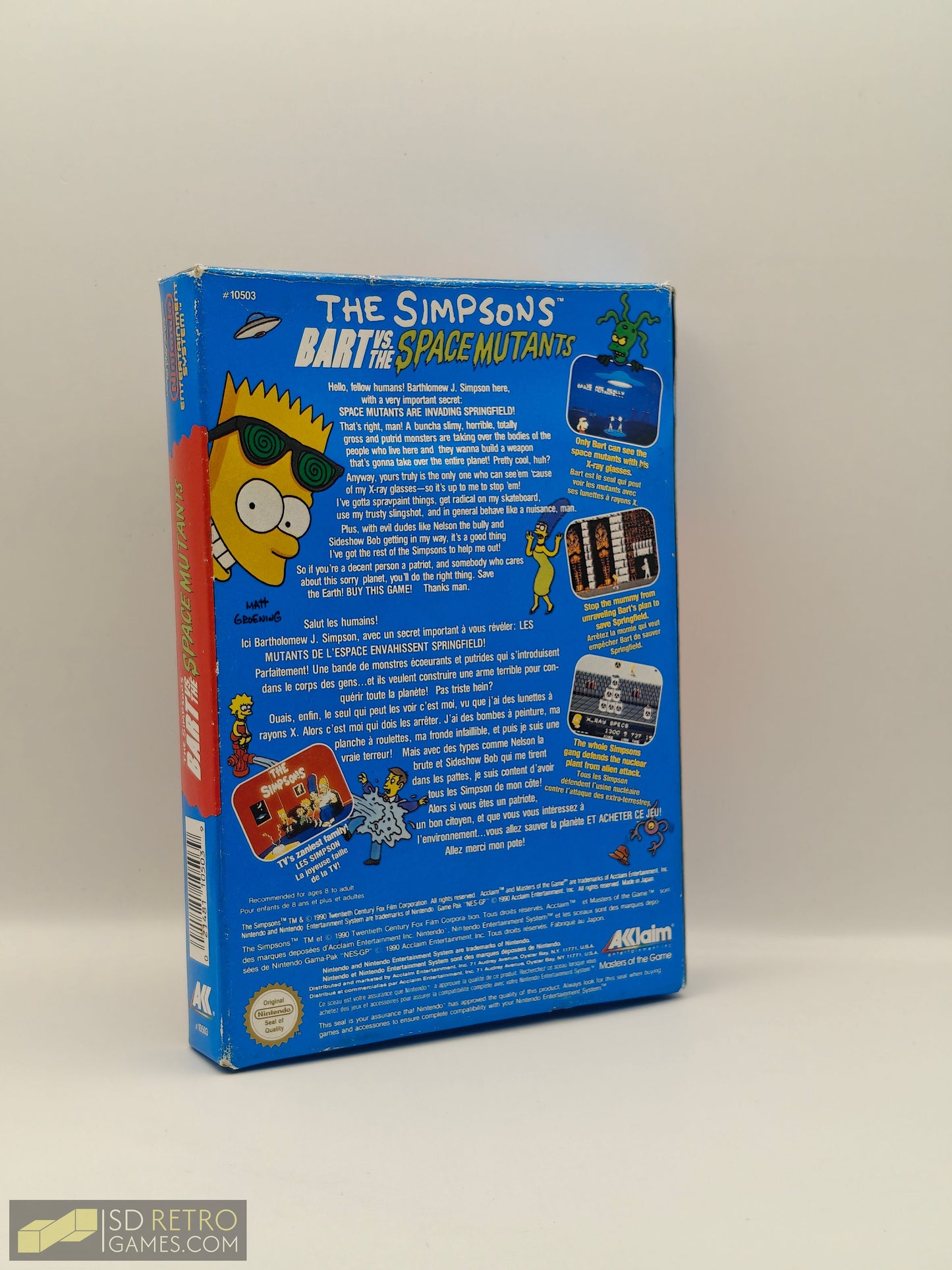 The Simpsons: Bart vs. the Space Mutants - NES