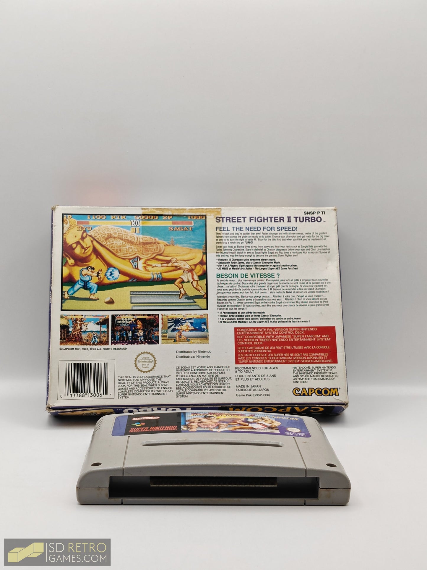 Street Fighter II Turbo - Super Nintendo