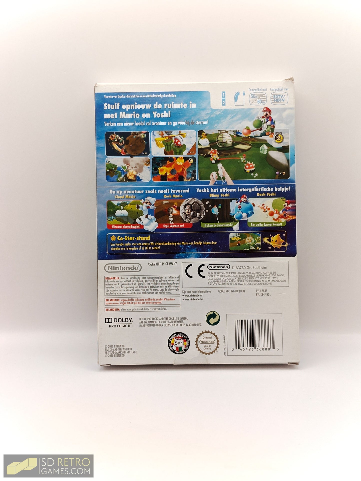 Super Mario Galaxy 2 + DVD + Cardboard Box - Wii